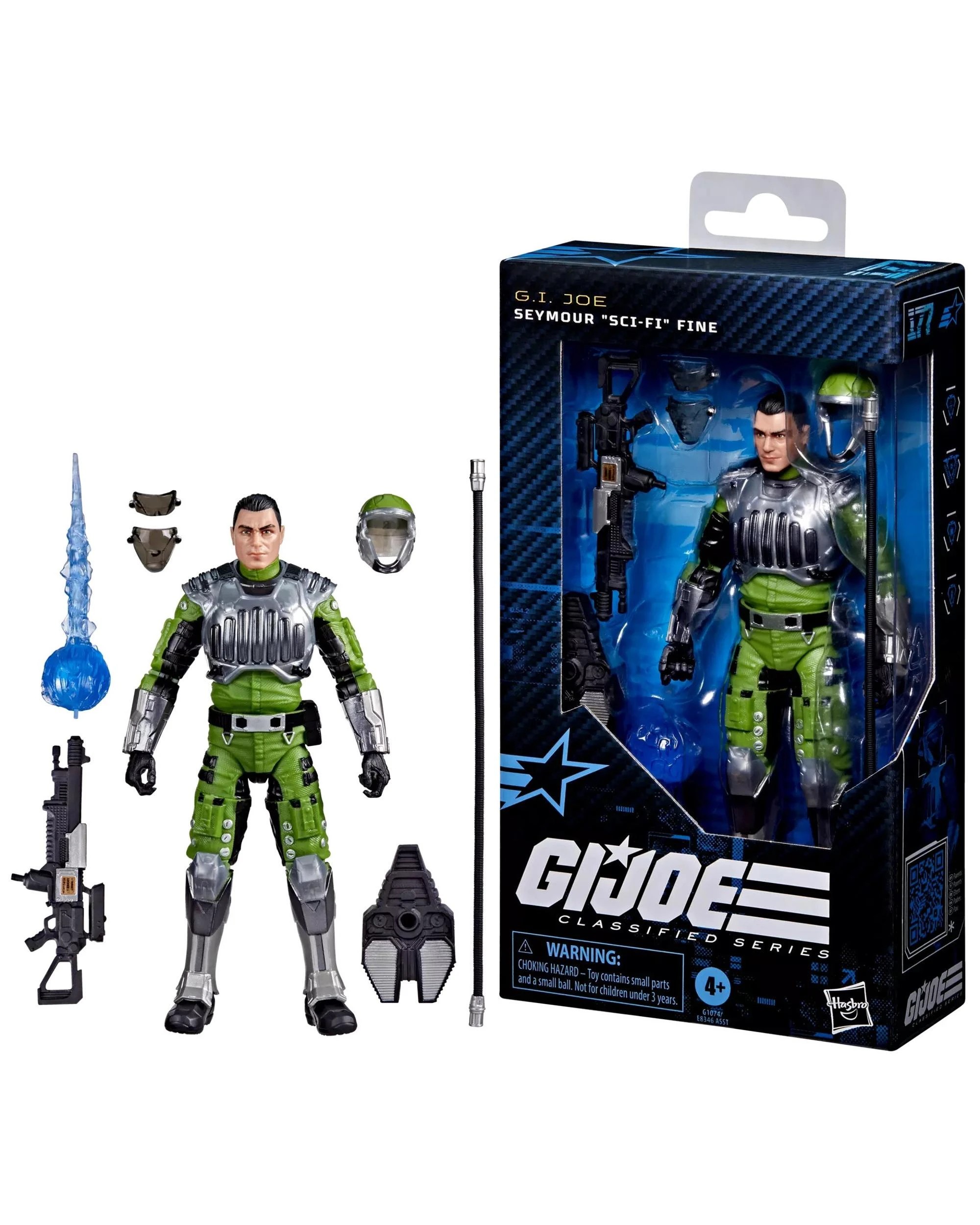 1 G.I. Joe Classified Series: #177 Seymour "Sci-Fi" Fine Action Figure, 1 of 5