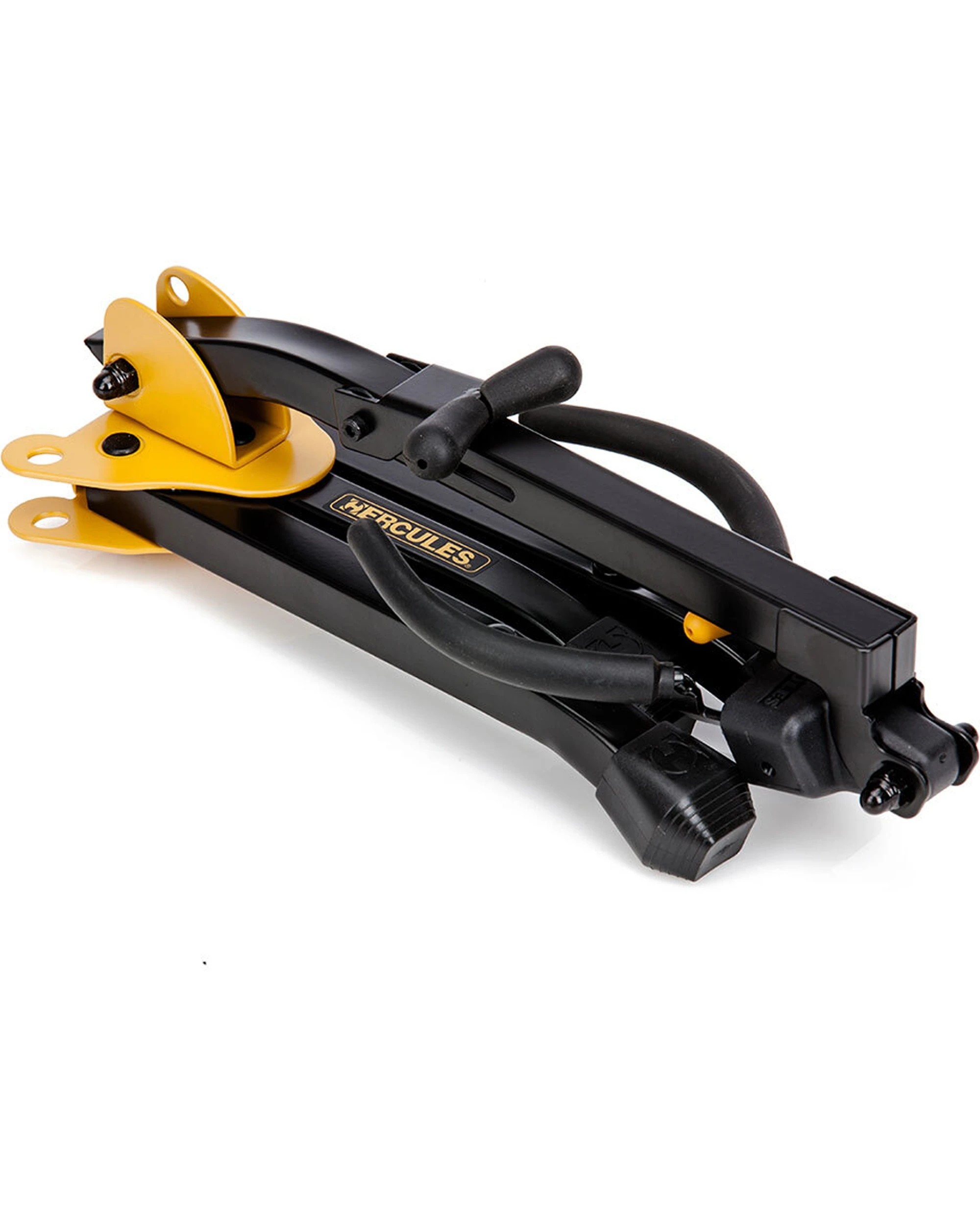 3 Hercules Auto Grip System Portable Stand Holder With Bag For Alto & Tenor Saxophone - Plain, 3 of 3