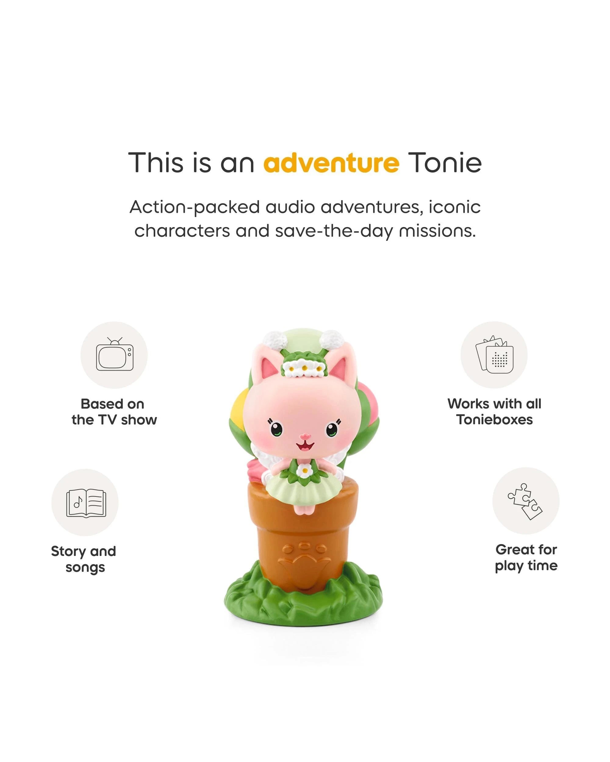 3 Tonies - Gabby Dollhouse - Kitty Fairy Tonie Audio Character - Multi, 3 of 6