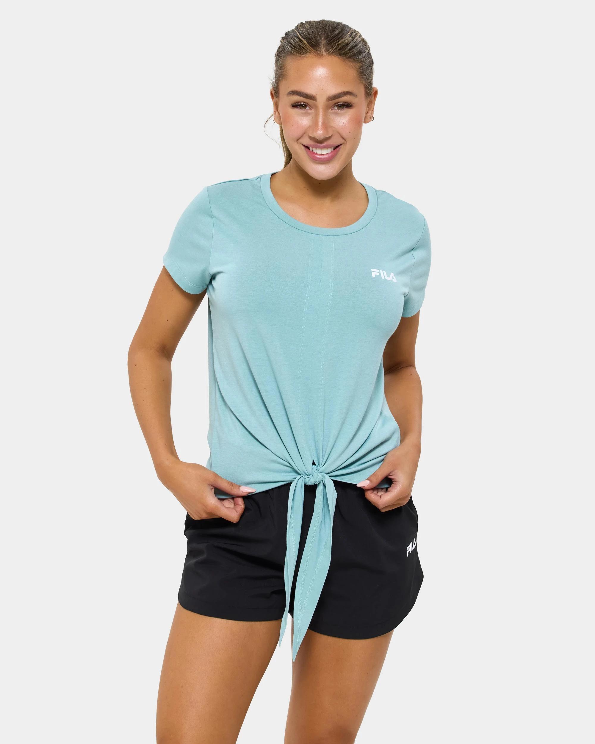 7 Posey Tie T-shirt - Fila GREEN, 7 of 7