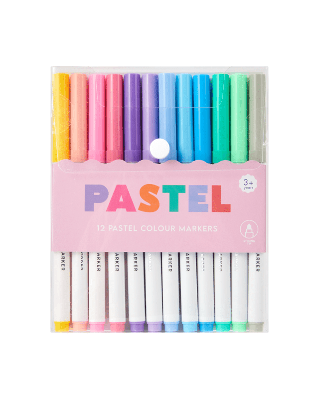 12 Pack Pastel Colour Mar