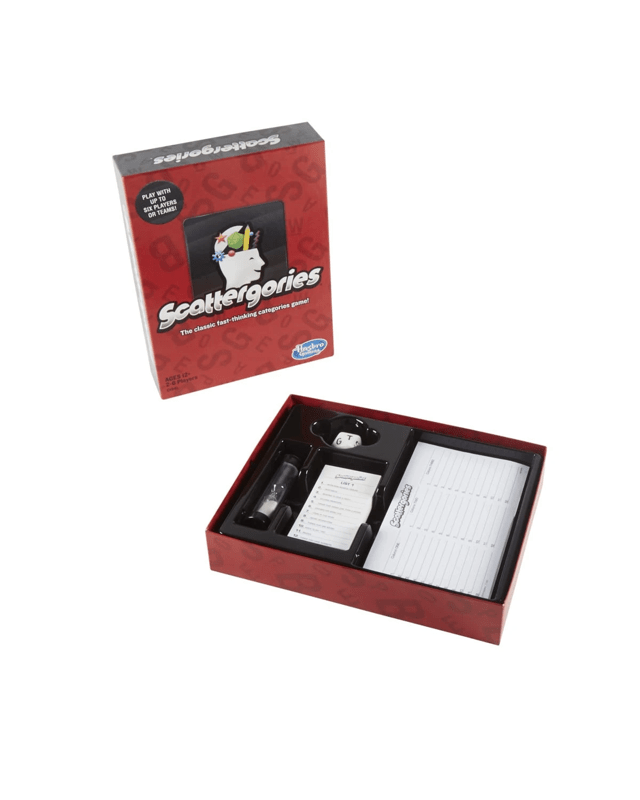 Scattergories - The Classic Fast Thinking Categories Word 