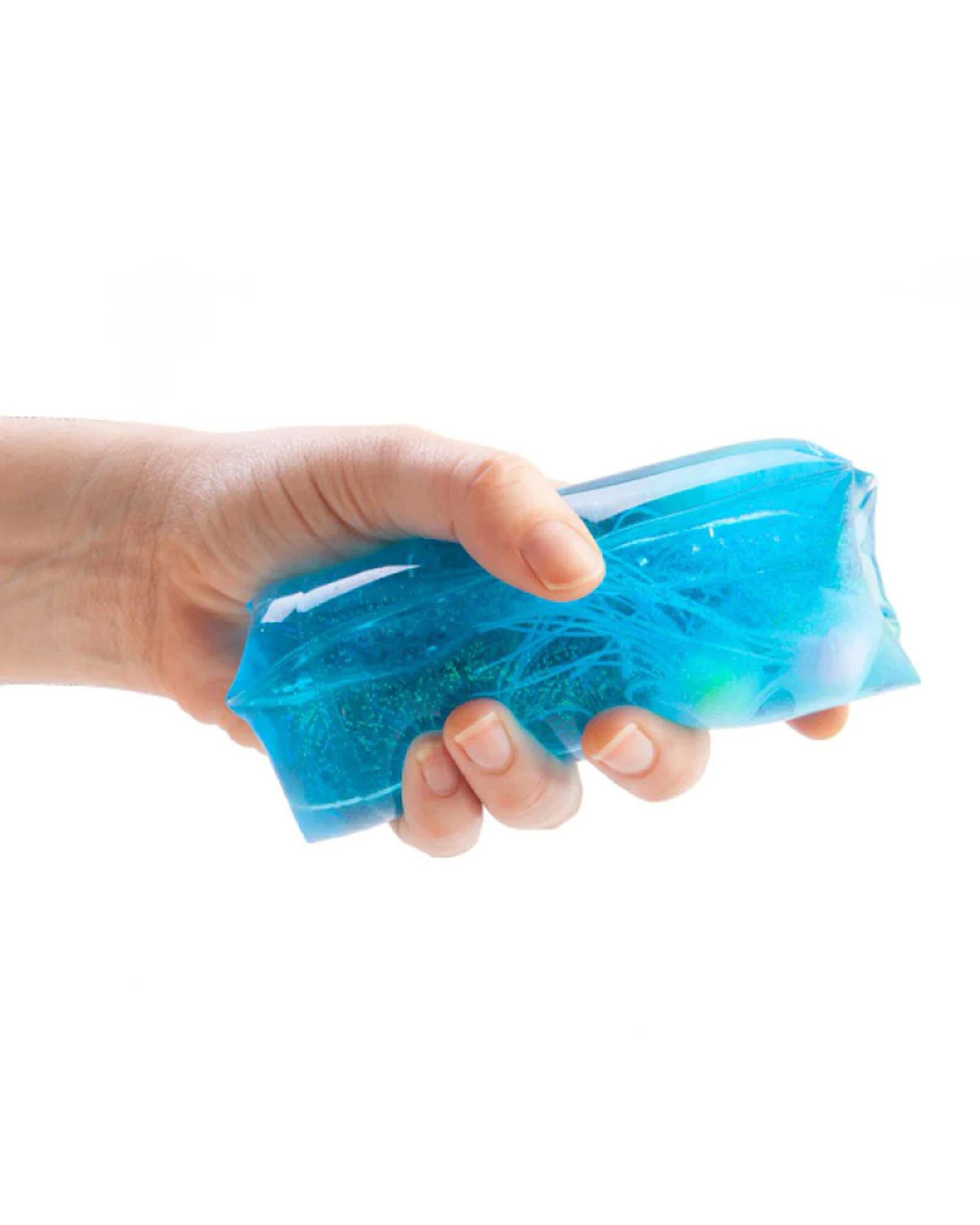 2 Large Jellyfish Water Snake Fidget Toy - Blue, 2 of 2