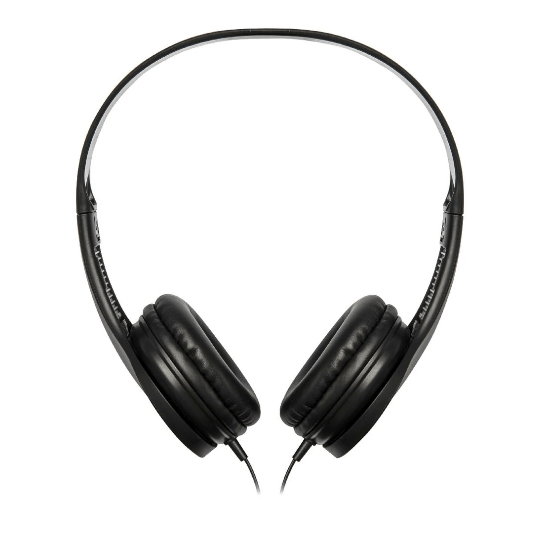 2 Keji On-ear Wired Headphones with Microphone Black, 2 of 3