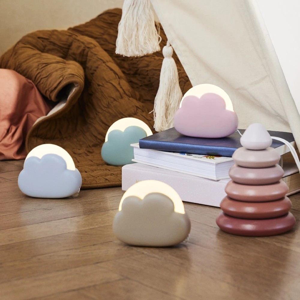 3 Kreafunk Kids Cloudy Lamp - Pink, 3 of 4