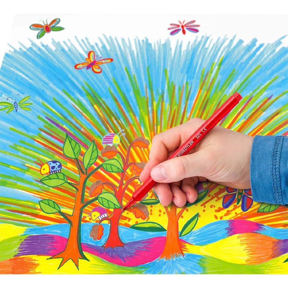 5 Staedtler Noris Fibre Tip Pens 24 Pack, 5 of 6