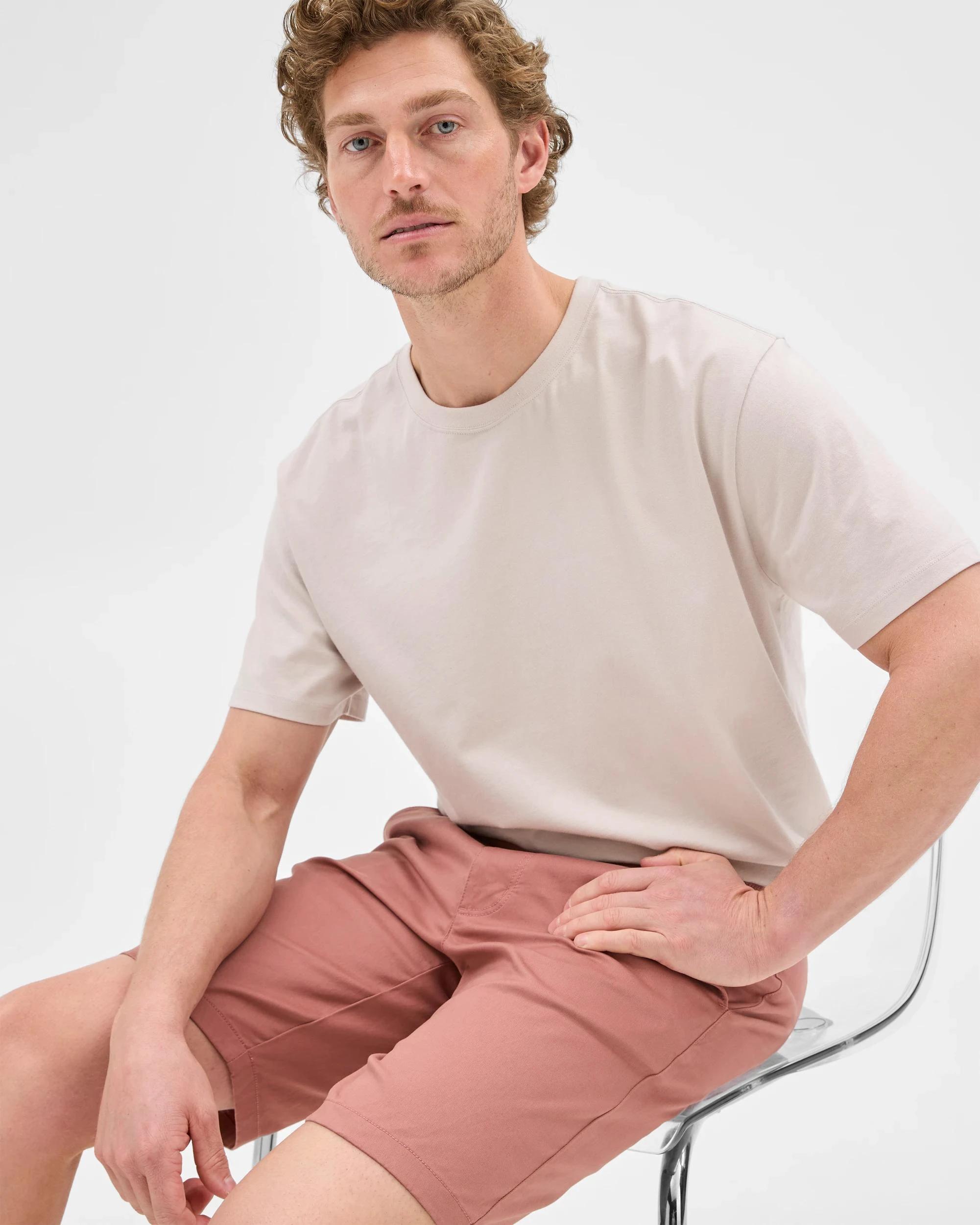 1 Target Australian Cotton Regular Stretch Chino Shorts COGNAC, 1 of 5