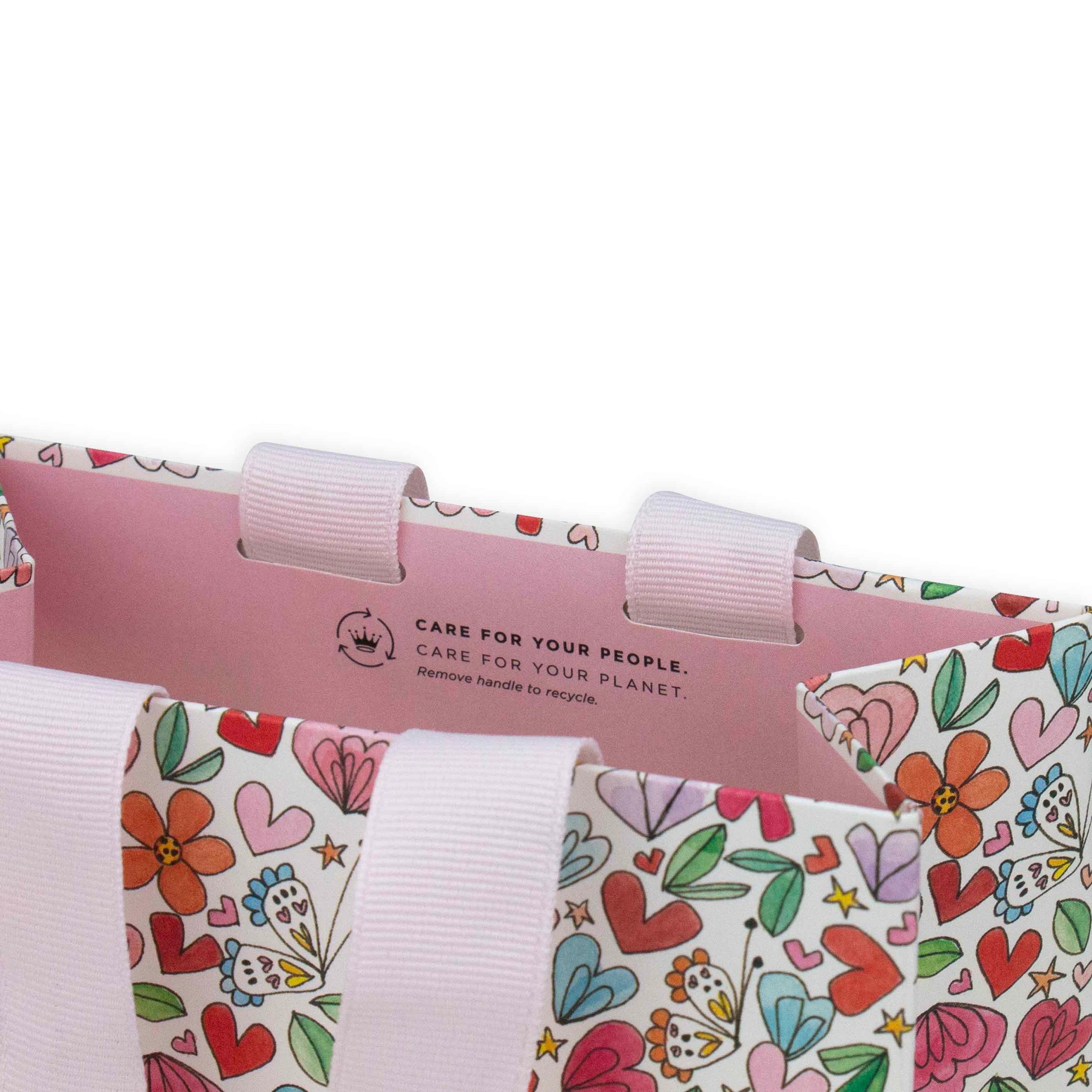 2 Hallmark Floral Gift Bag - Small, 2 of 3