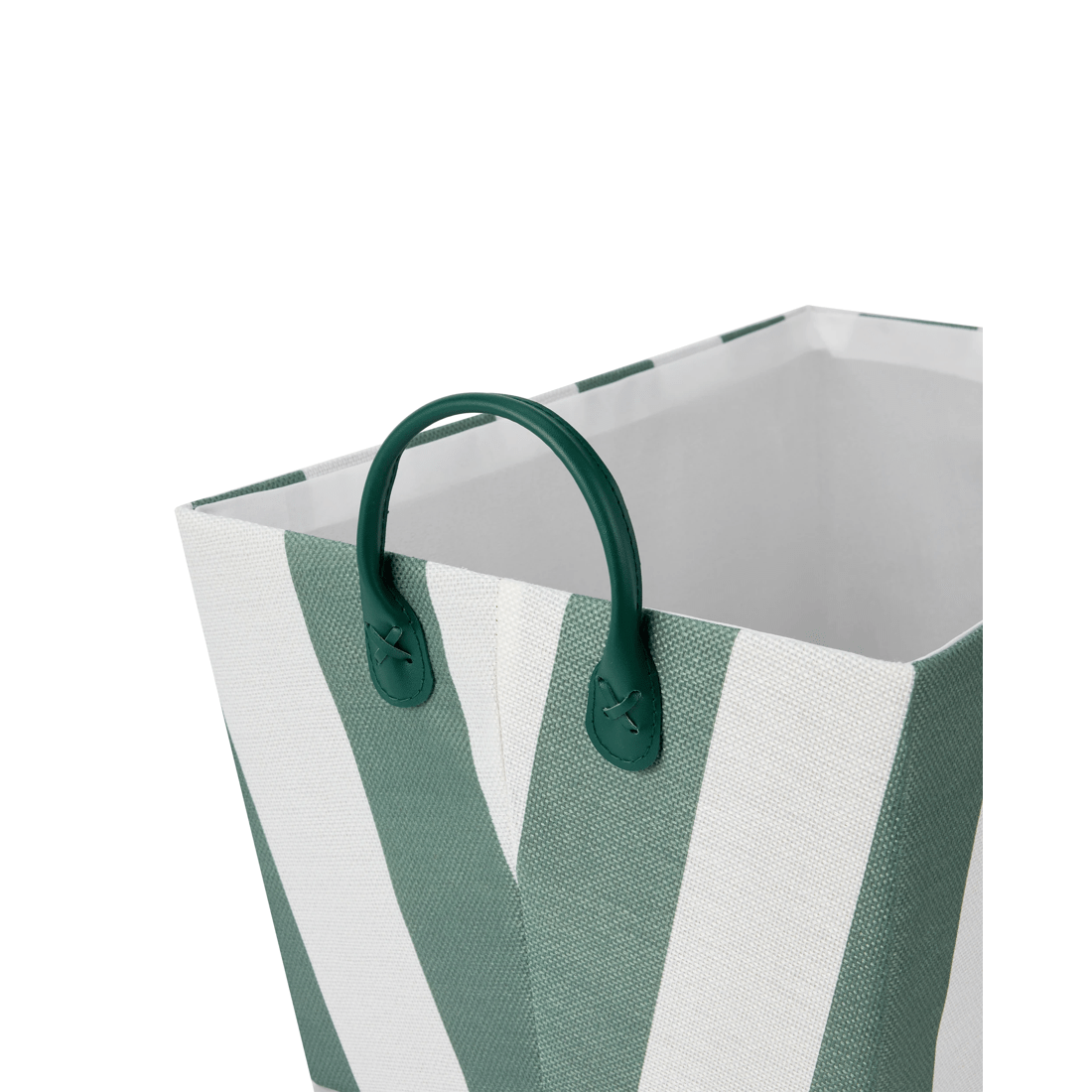 3 Tapered Basket - Green Stripe, 3 of 5