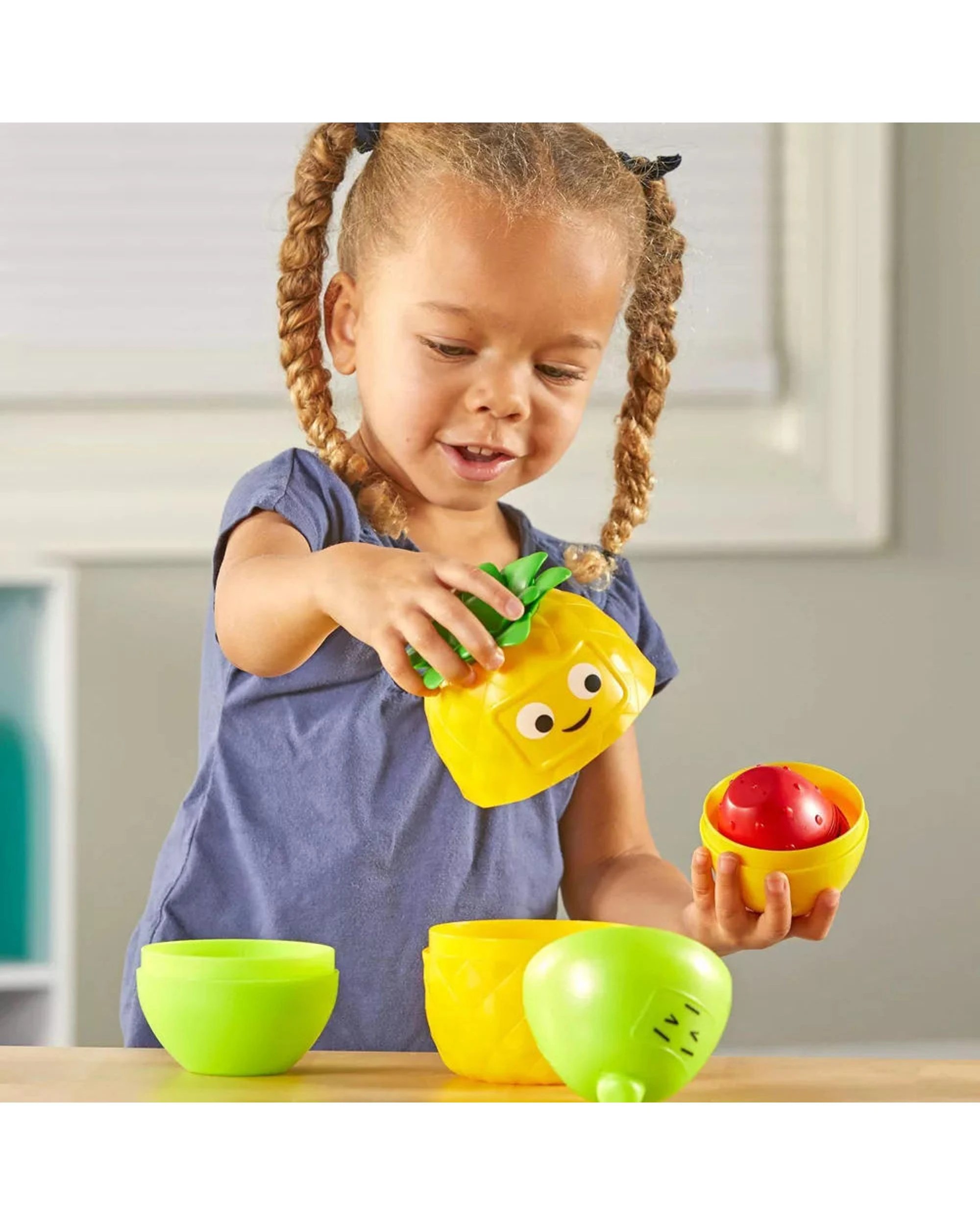 9 Learning Resources Big Feelings Nesting Fruit Friends Toy, 9 of 10