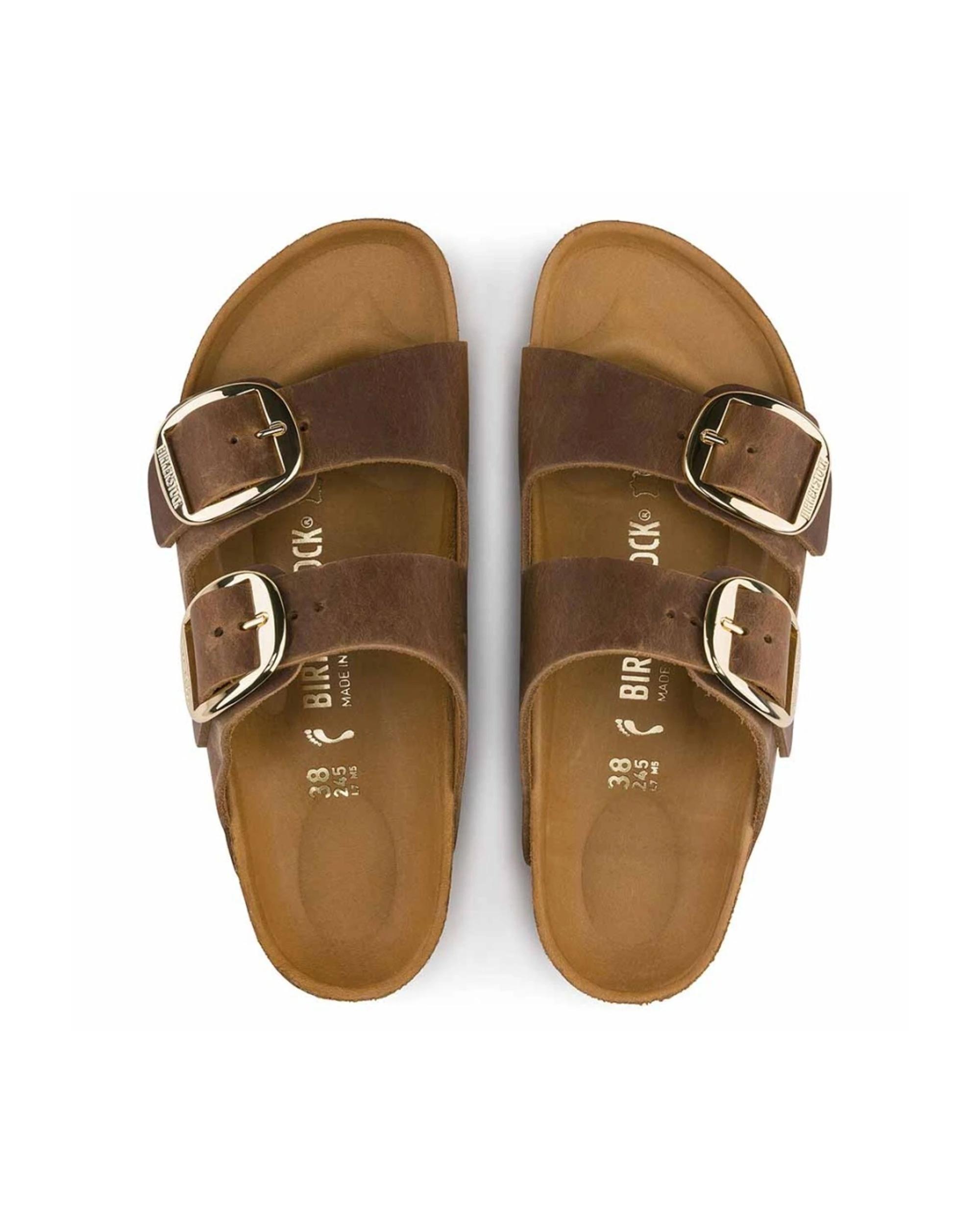 4 Birkenstock Arizona Big Buckle Oiled Leather Sandals COGNAC, 4 of 7