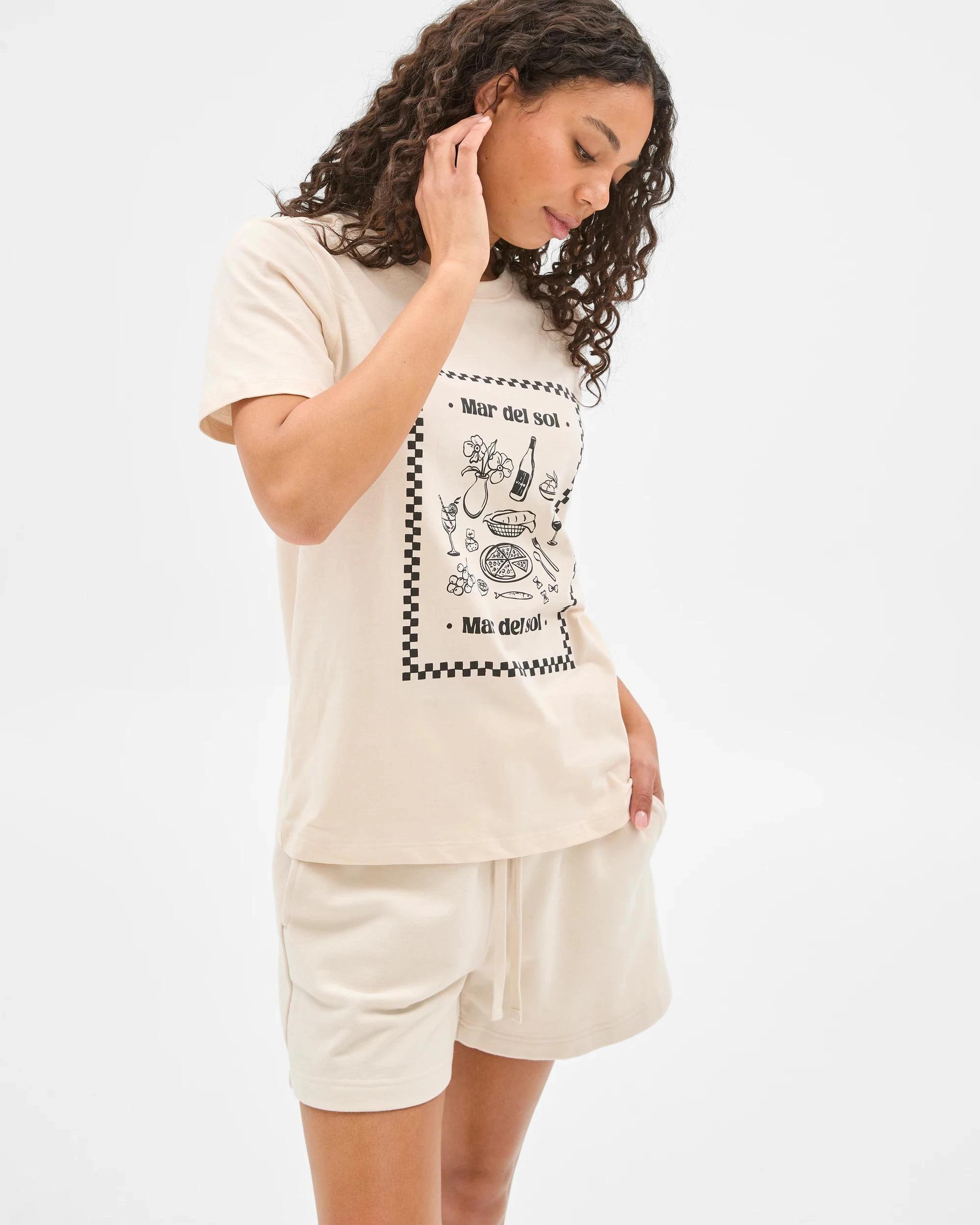 4 Target Australian Cotton Print T-Shirt OATMEAL MAR DEL SOL, 4 of 6