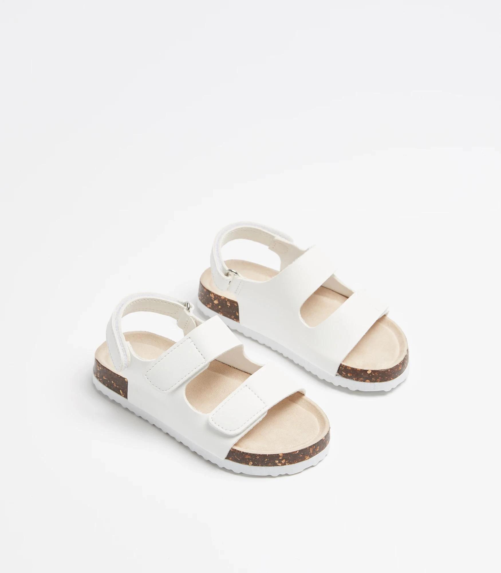 2 Target Kids Kids Moulded Cork Sandals WHITE, 2 of 2