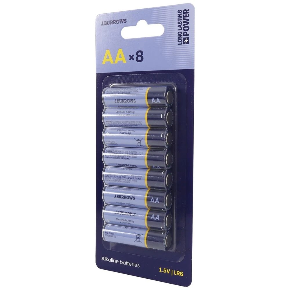 4 J.Burrows AA Batteries 8 Pack, 4 of 6