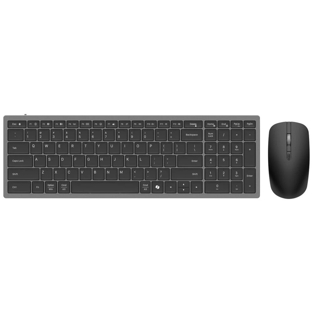 1 Qudo Multi Device Eco Wireless Keyboard and Mouse Combo, 1 of 6