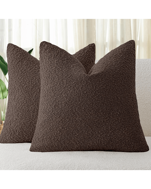 Gioia Casa 2-Pack Bouclé Cushion Covers 45x45cm - B
