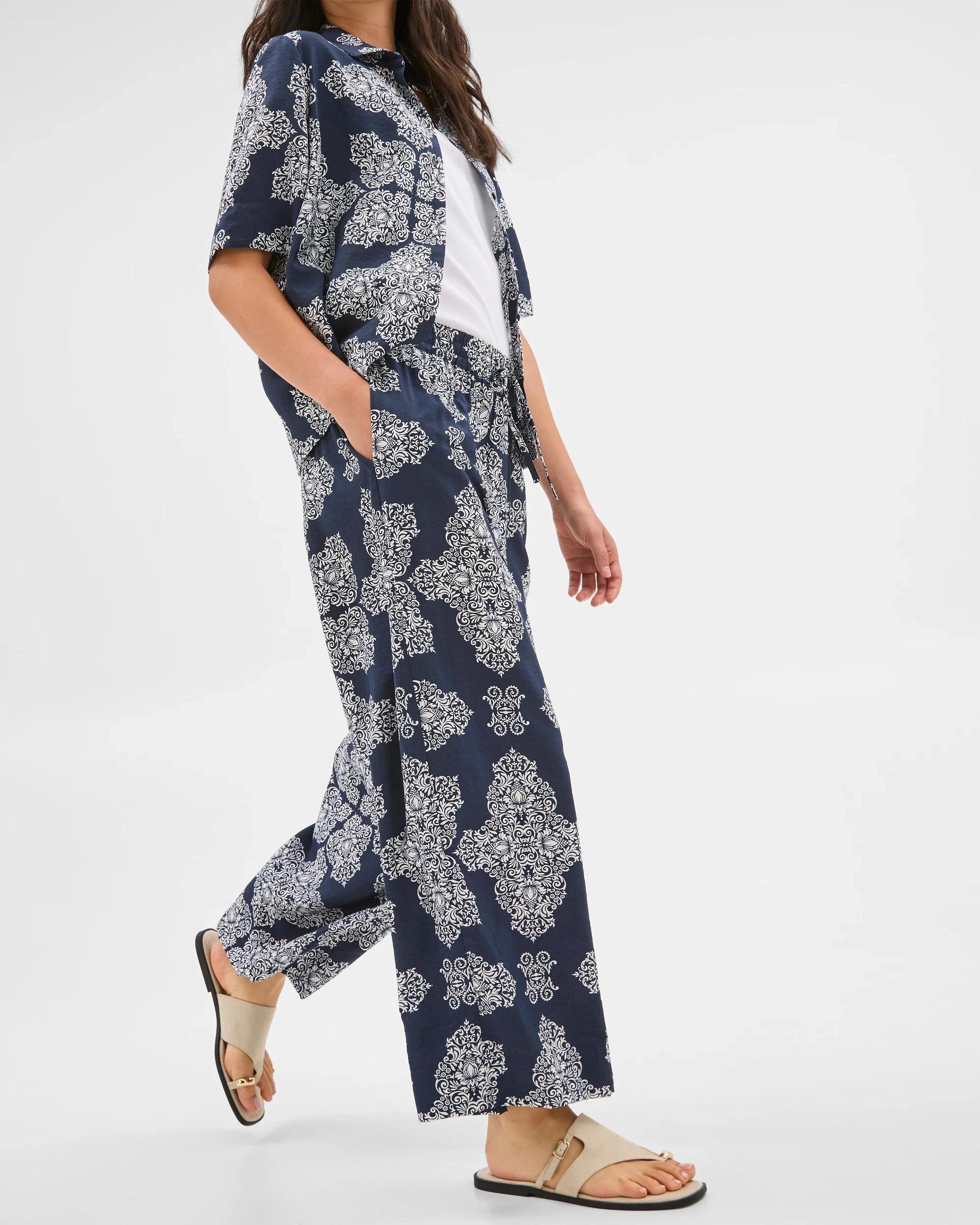 3 Target Co-Ordinate Print Pants SCARF PRINT, 3 of 6