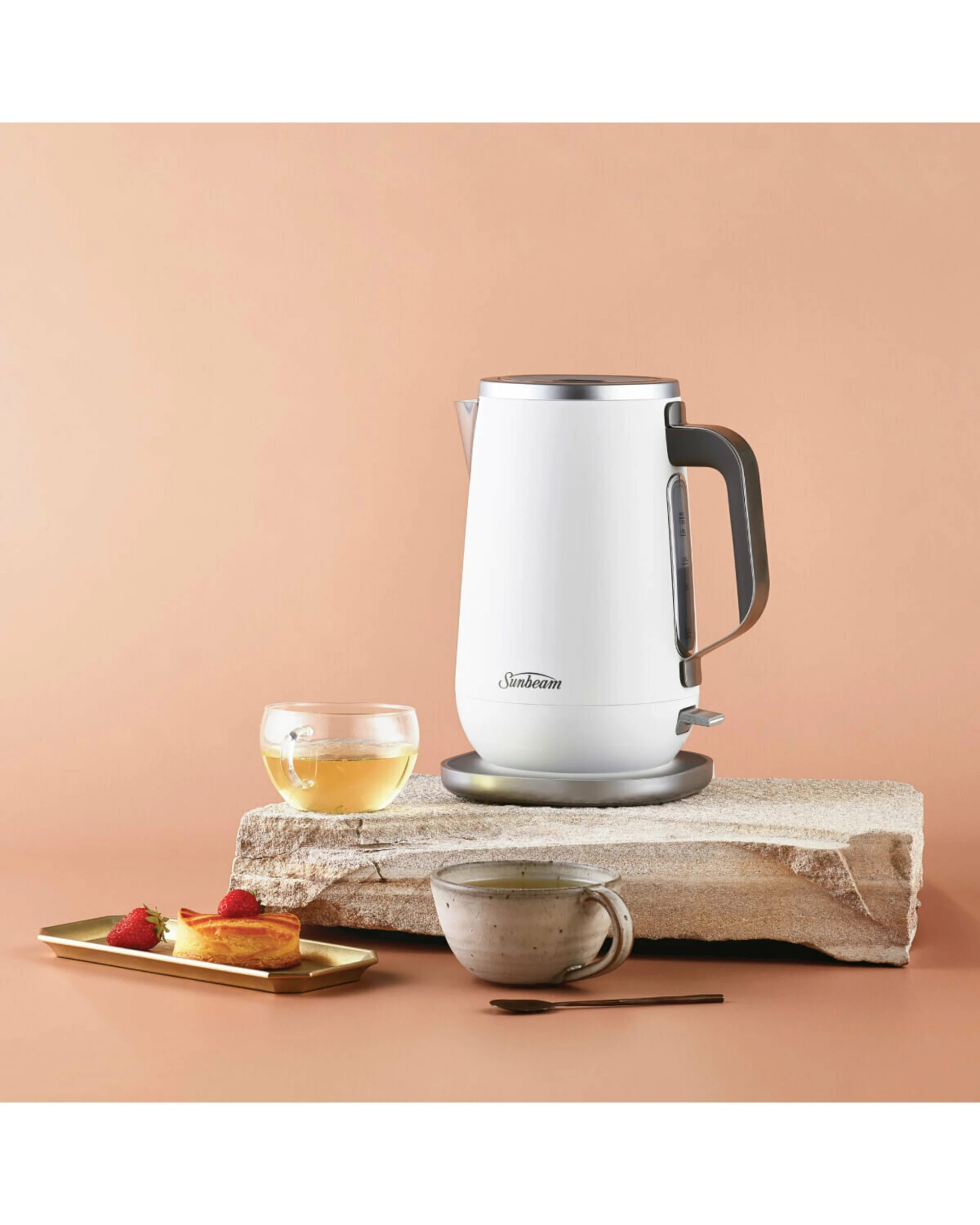 3 Sunbeam 1.7L Kyoto City Collection Jug Kettle - White - WHITE, 3 of 5