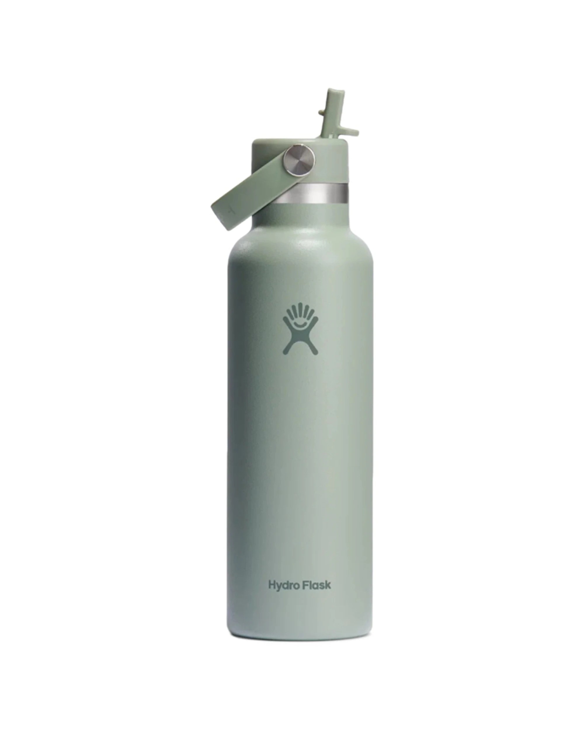 1 Hydro Flask Double-Wall Leafproof Insulated Flex Straw Drink Bottle 620ml - Green, 1 of 1