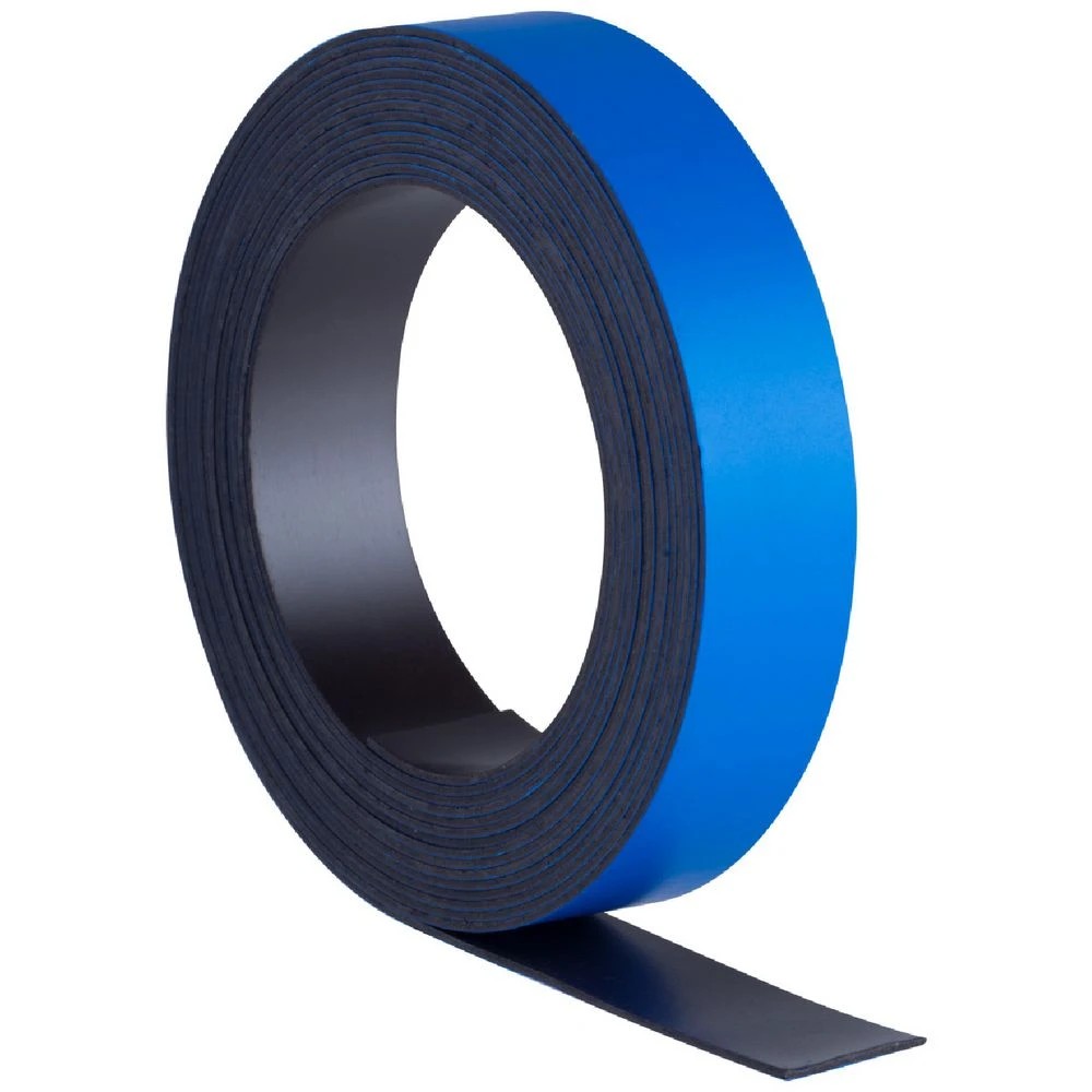 1 J.Burrows Magnetic Strip 14mm x 3m Blue, 1 of 4