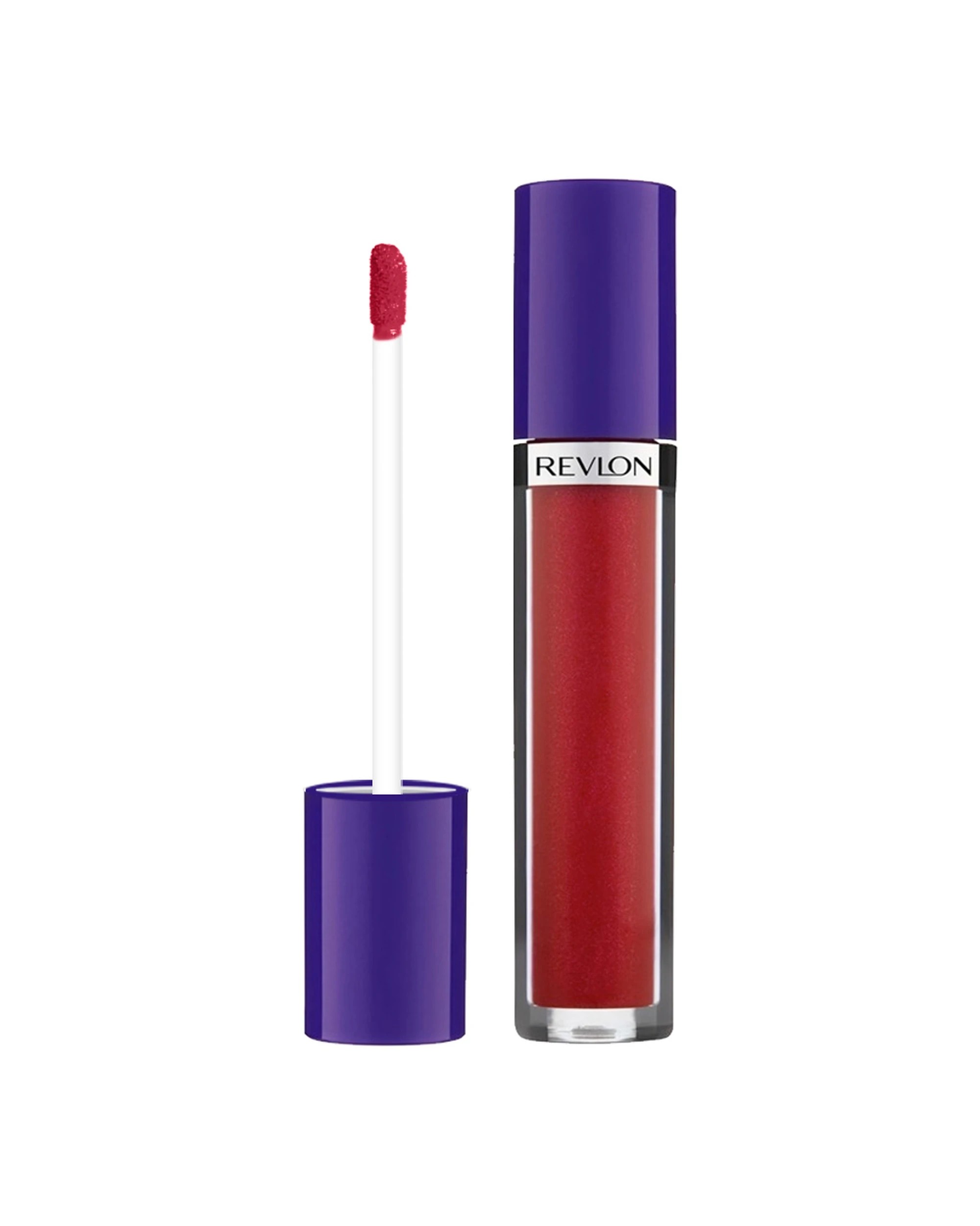 1 Revlon Electric Shock Lip Lacquer 3.8ml 204 Ruby Flash, 1 of 1