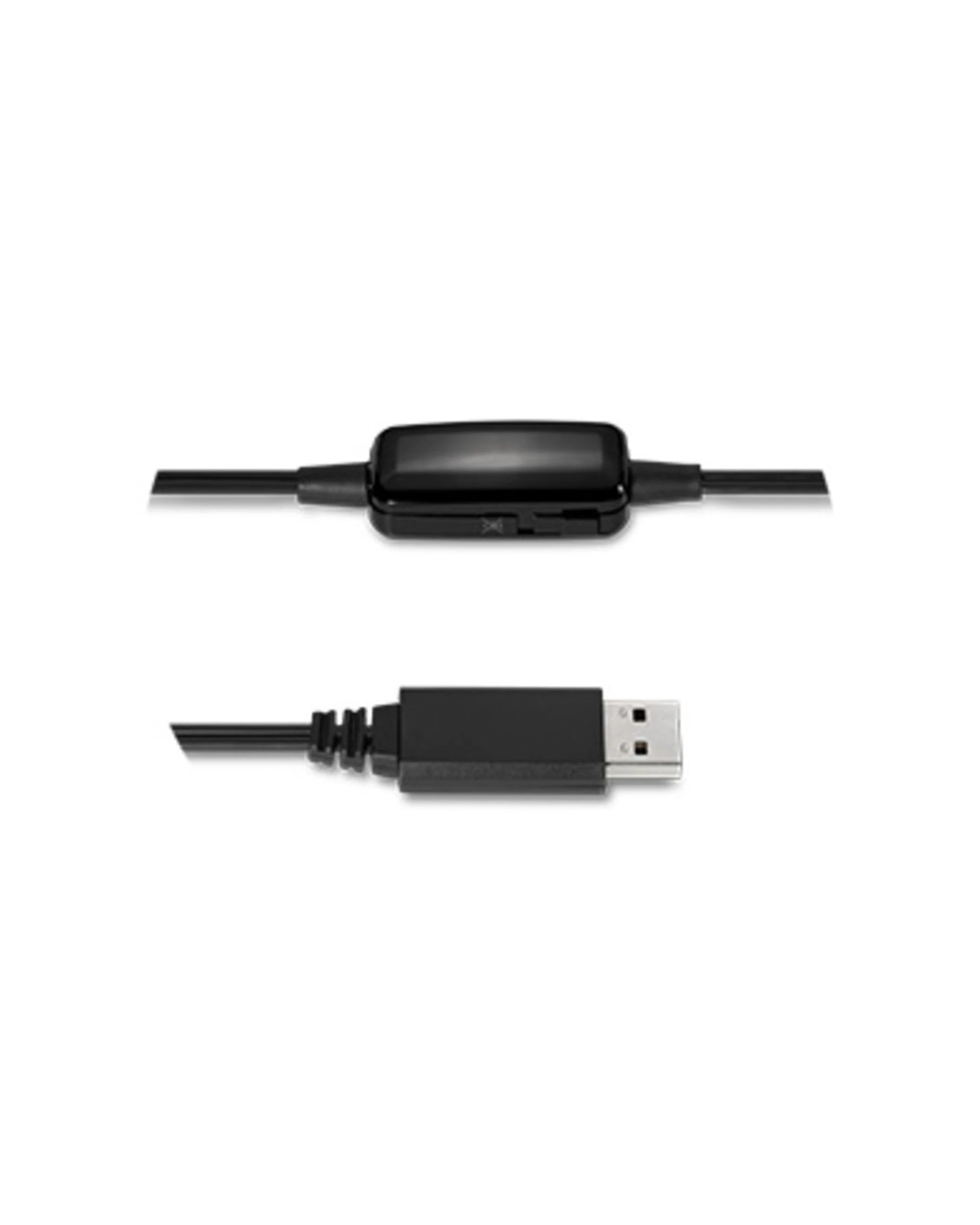 3 Kensington USB Mono Hi-Fi Headphones USB Headset Noise Cancelling Microphone
 - black, 3 of 9