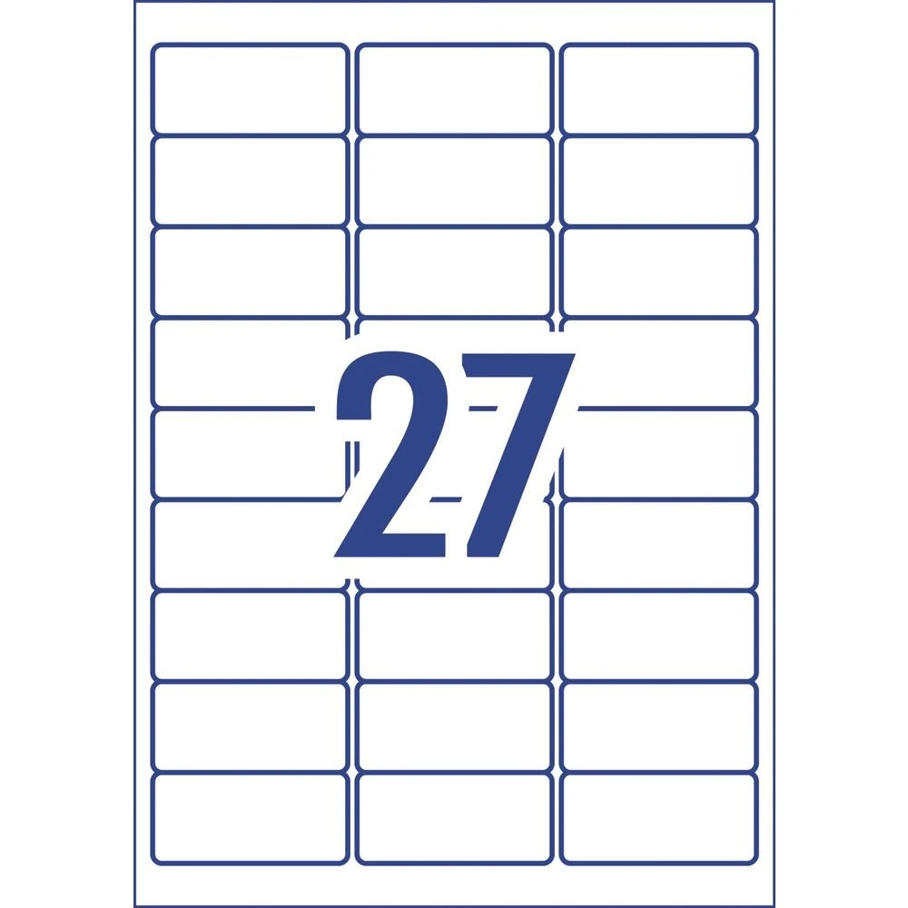 2 Avery 27UP Fabric Laser Name Badge Labels 15 Sheets, 2 of 8