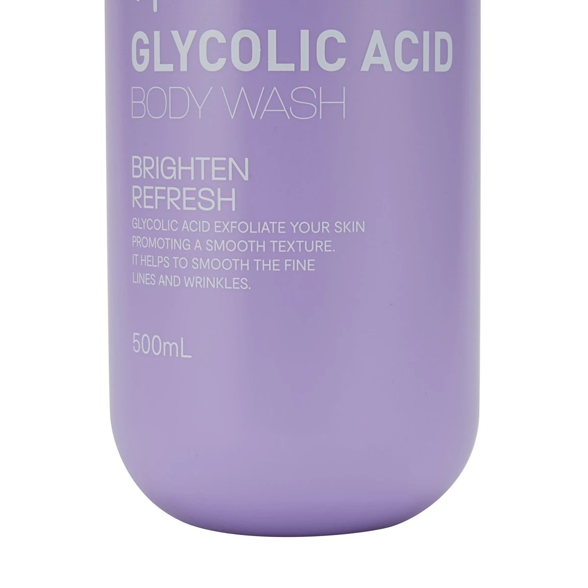 4 Brighten & Refresh Body Wash 500ml - Glycolic Acid, 4 of 6