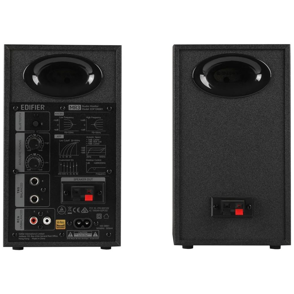 3 EDIFIER MR3 Monitor Bluetooth Speaker Black, 3 of 6