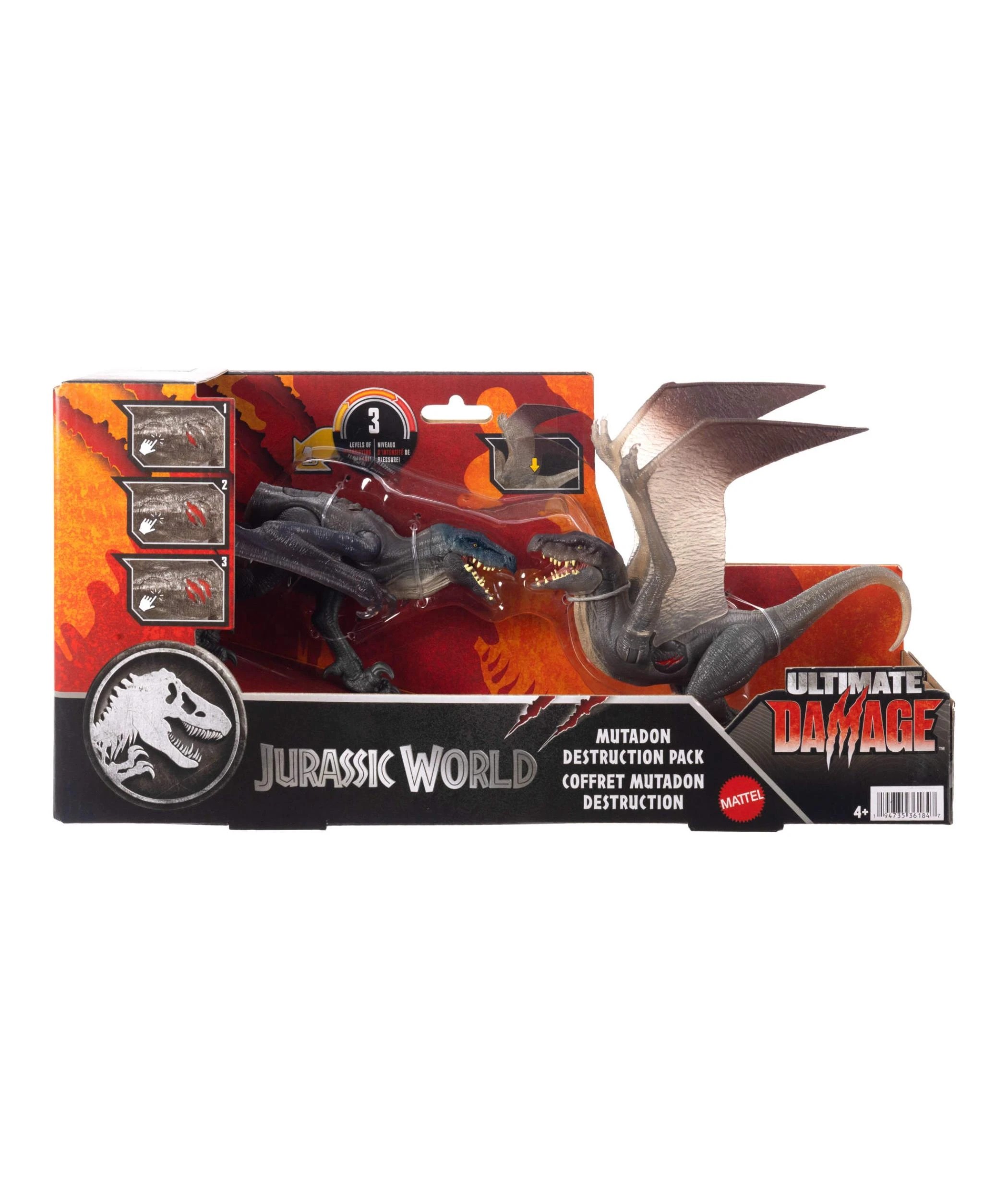 1 Jurassic World Rebirth Mutadon Destruction Pack - Multi, 1 of 6