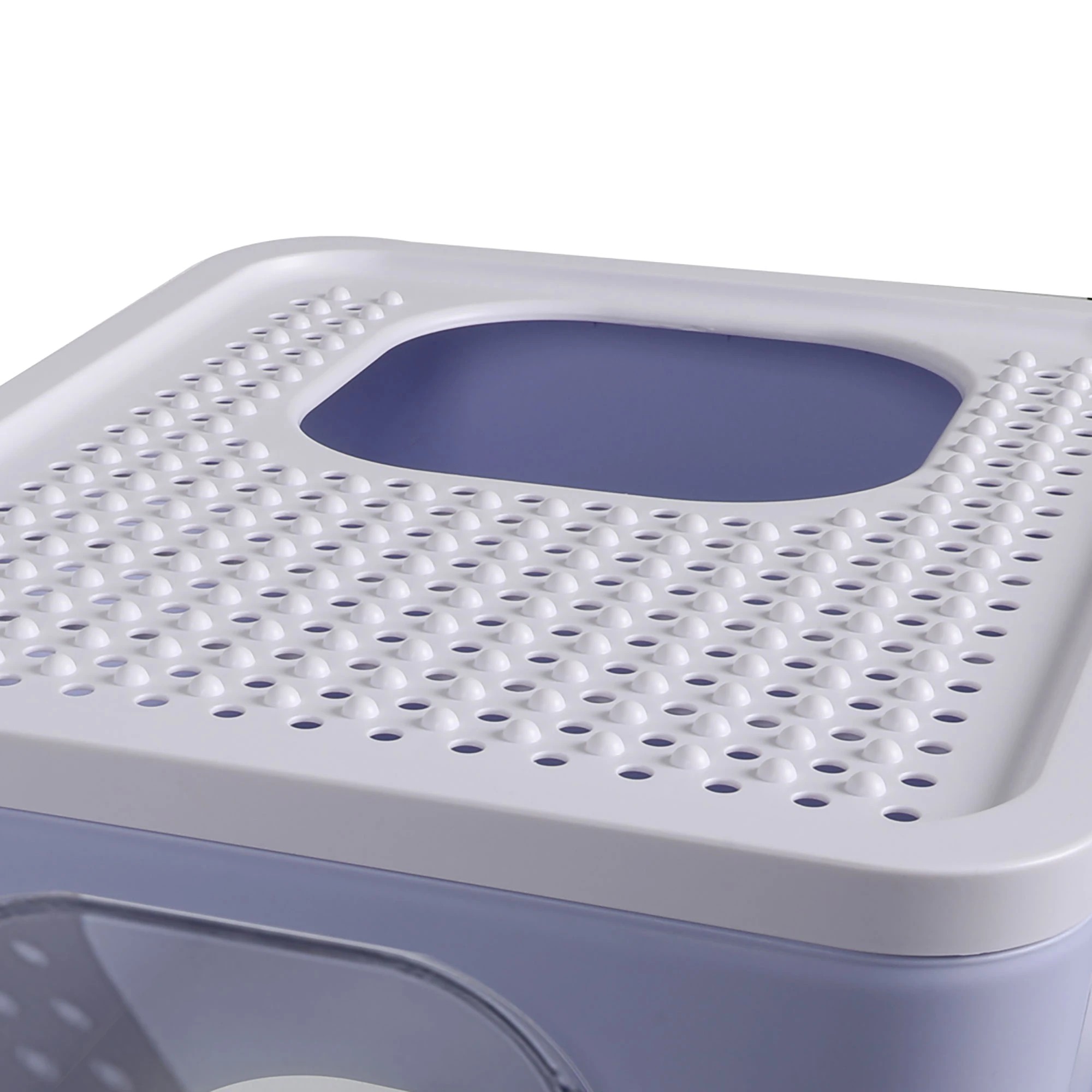 3 Pawz Cat Litter Box Purple, 3 of 5