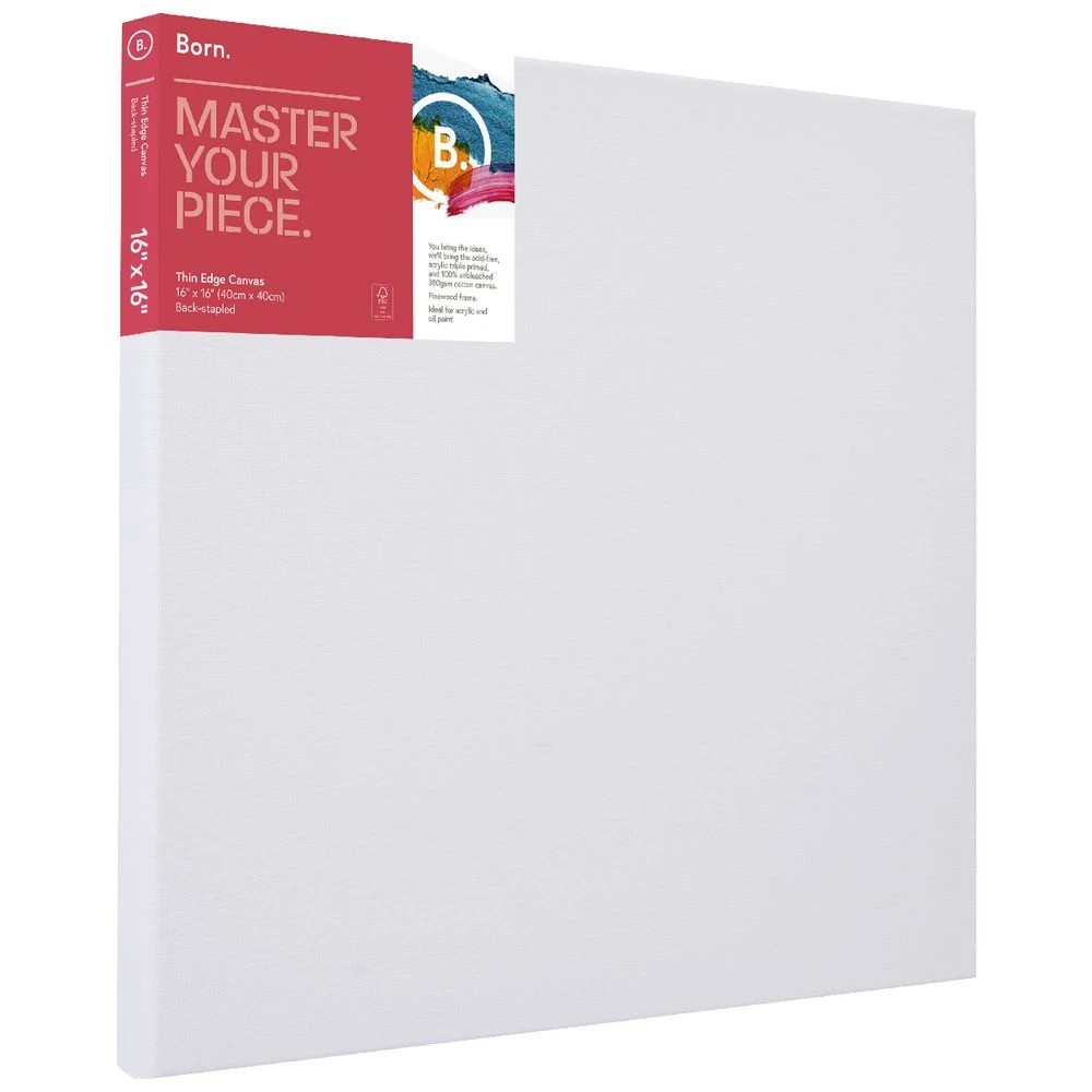 2 Born Thin Canvas 16 x 16", 2 of 5