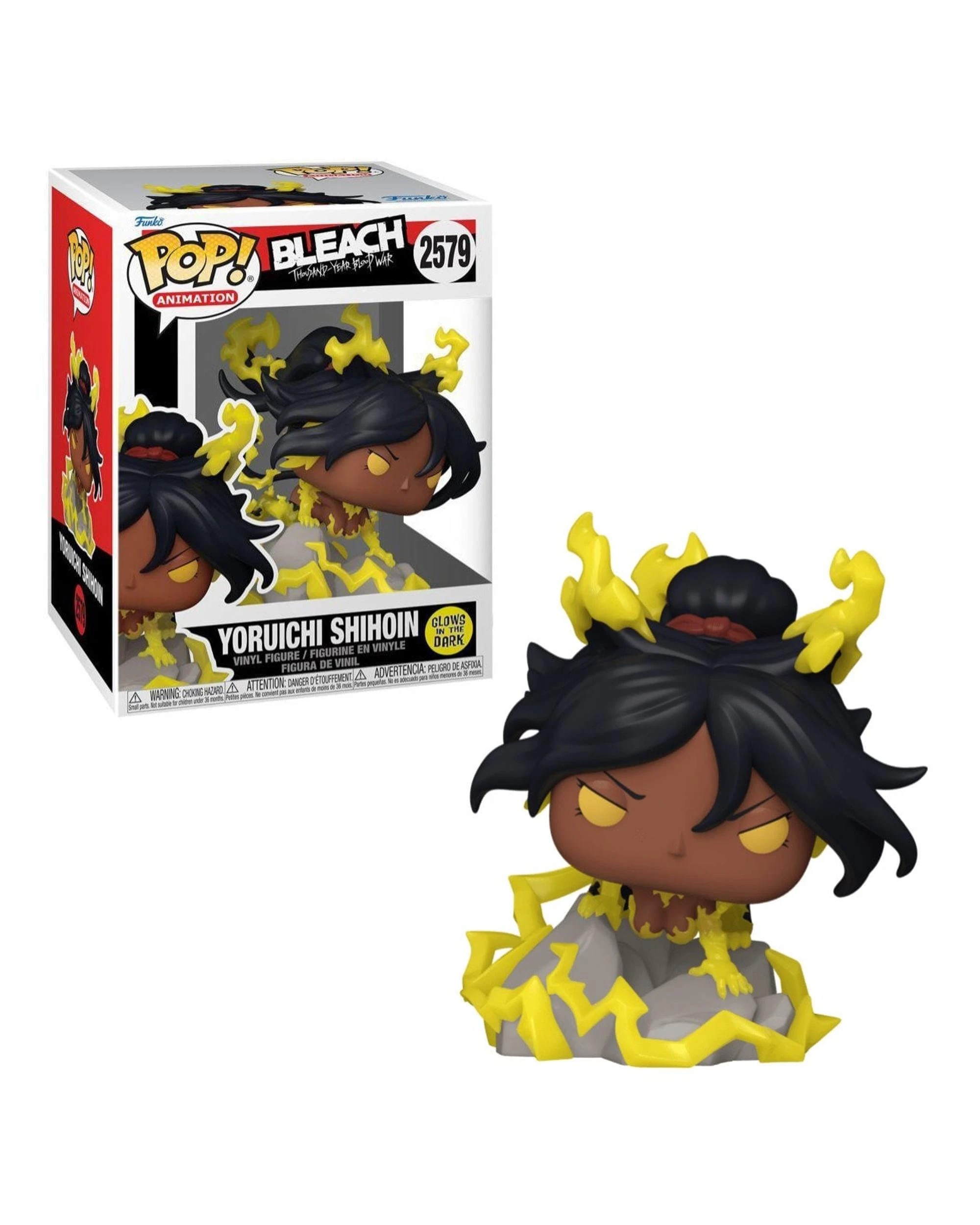 1 Bleach Thousand Year Blood War Yoruichi Shihoin Thunder Beast Glow Premium Funko POP! Vinyl, 1 of 4