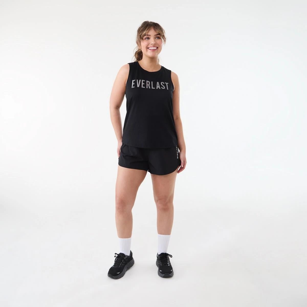 6 Everlast Womens Keyhole Tank EVERLAST VINTAGE BLACK, 6 of 6