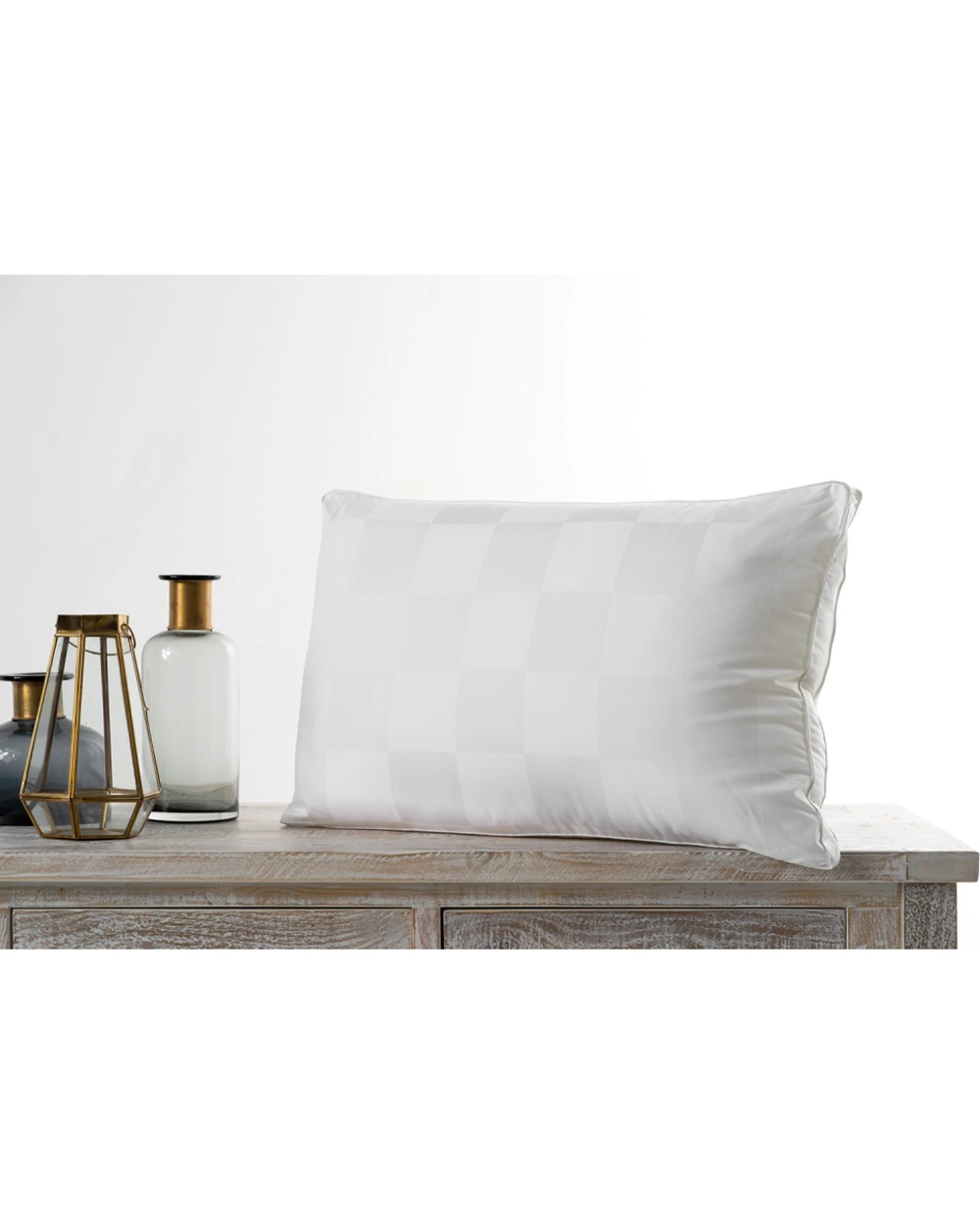 6 Onkaparinga Luxurious Premium Pillows With Cotton Sateen Cover Soft 4x 2pc - White, 6 of 6