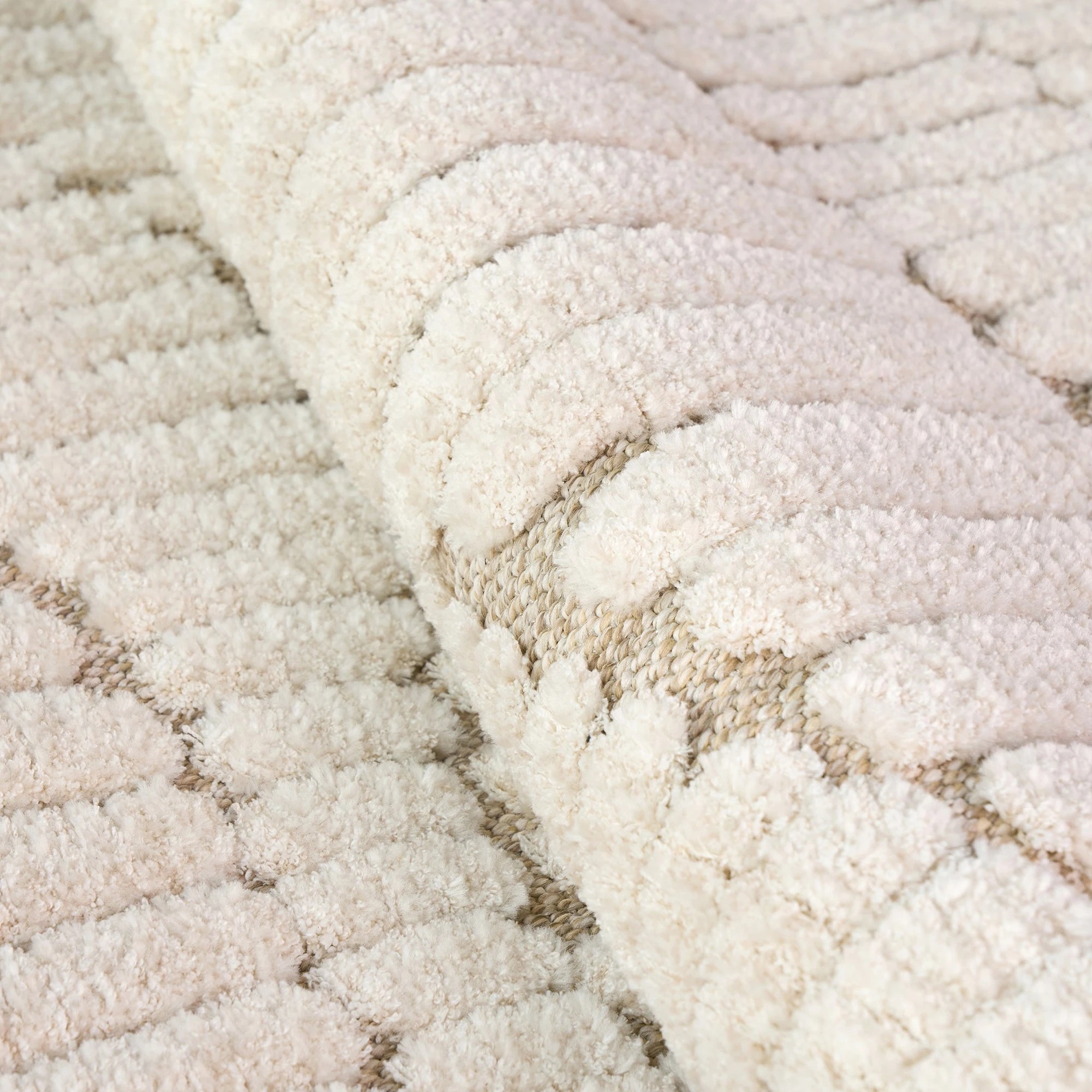 7 Common Ground Rugs Belmonte Fossil 340x240cm - Extra Large Floor Rug - White, 7 of 8