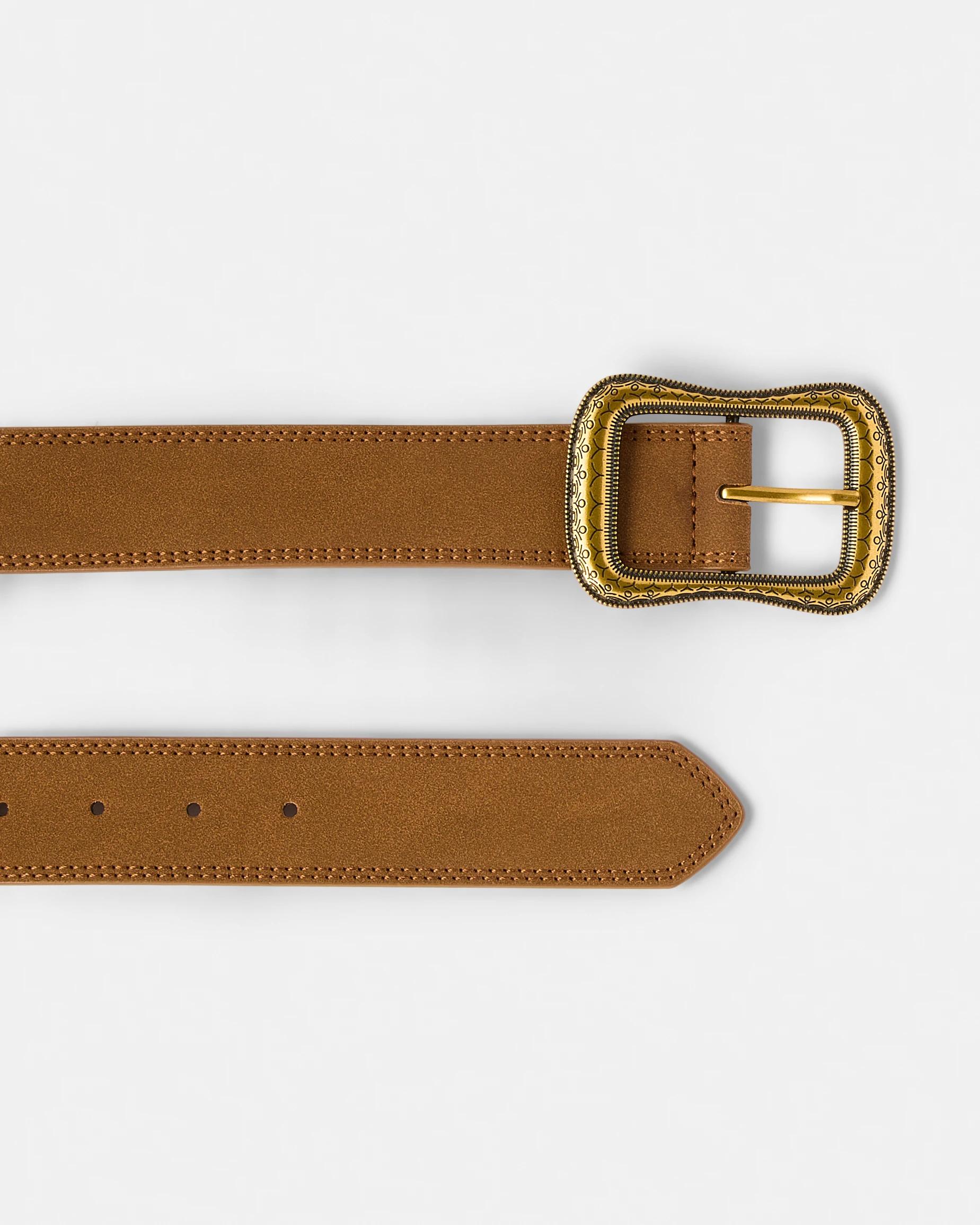 2 Western Jeans Belt Warm Umber, 2 of 5