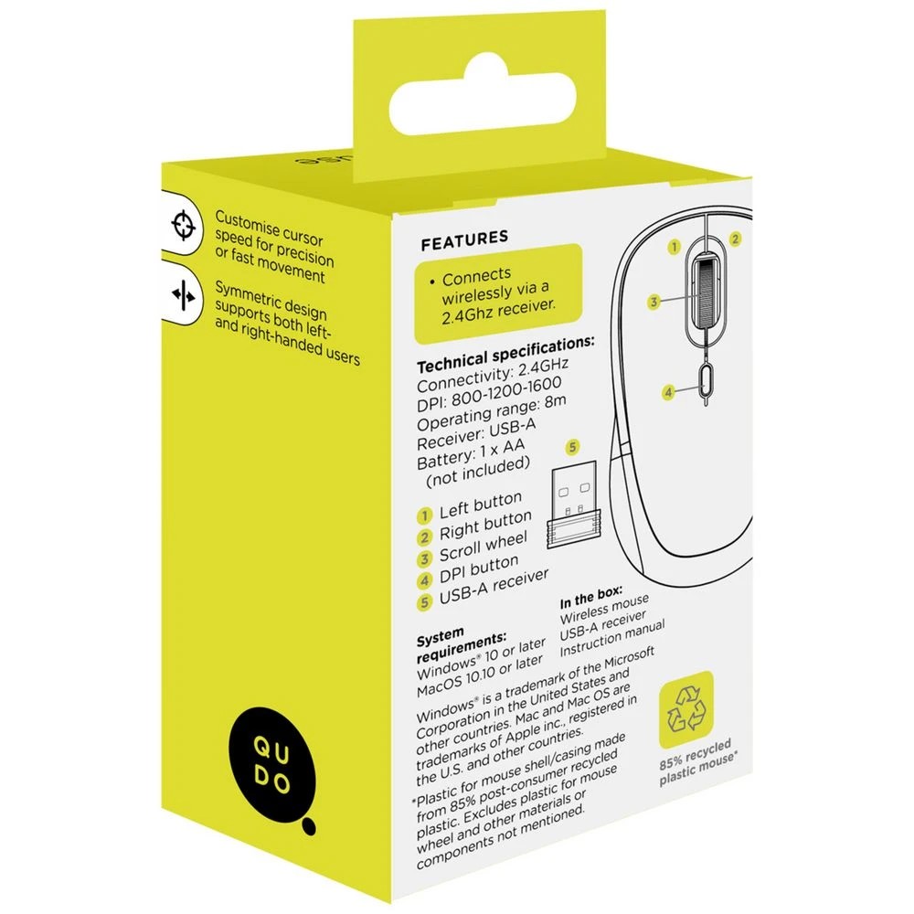 5 Qudo Essential Wireless Mouse, 5 of 5