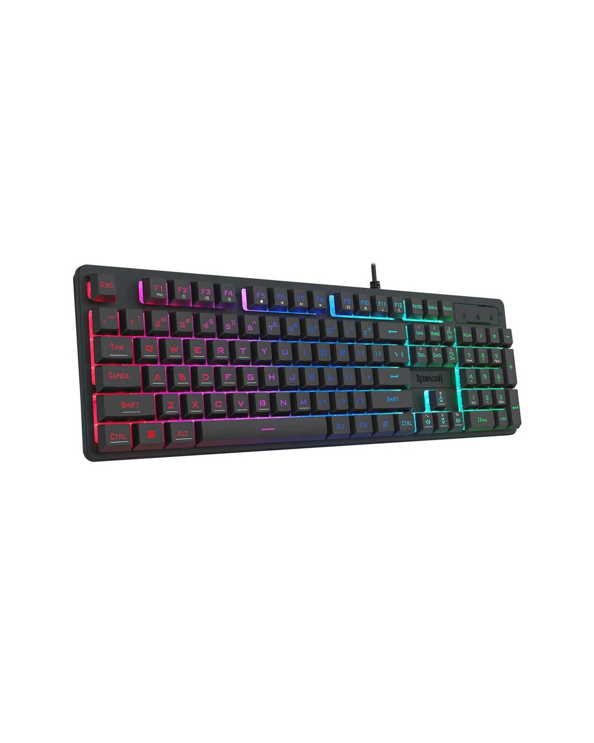 5 Redragon K521RGB Netherbane Black FullSize RGB Gaming Keyboard, 5 of 8