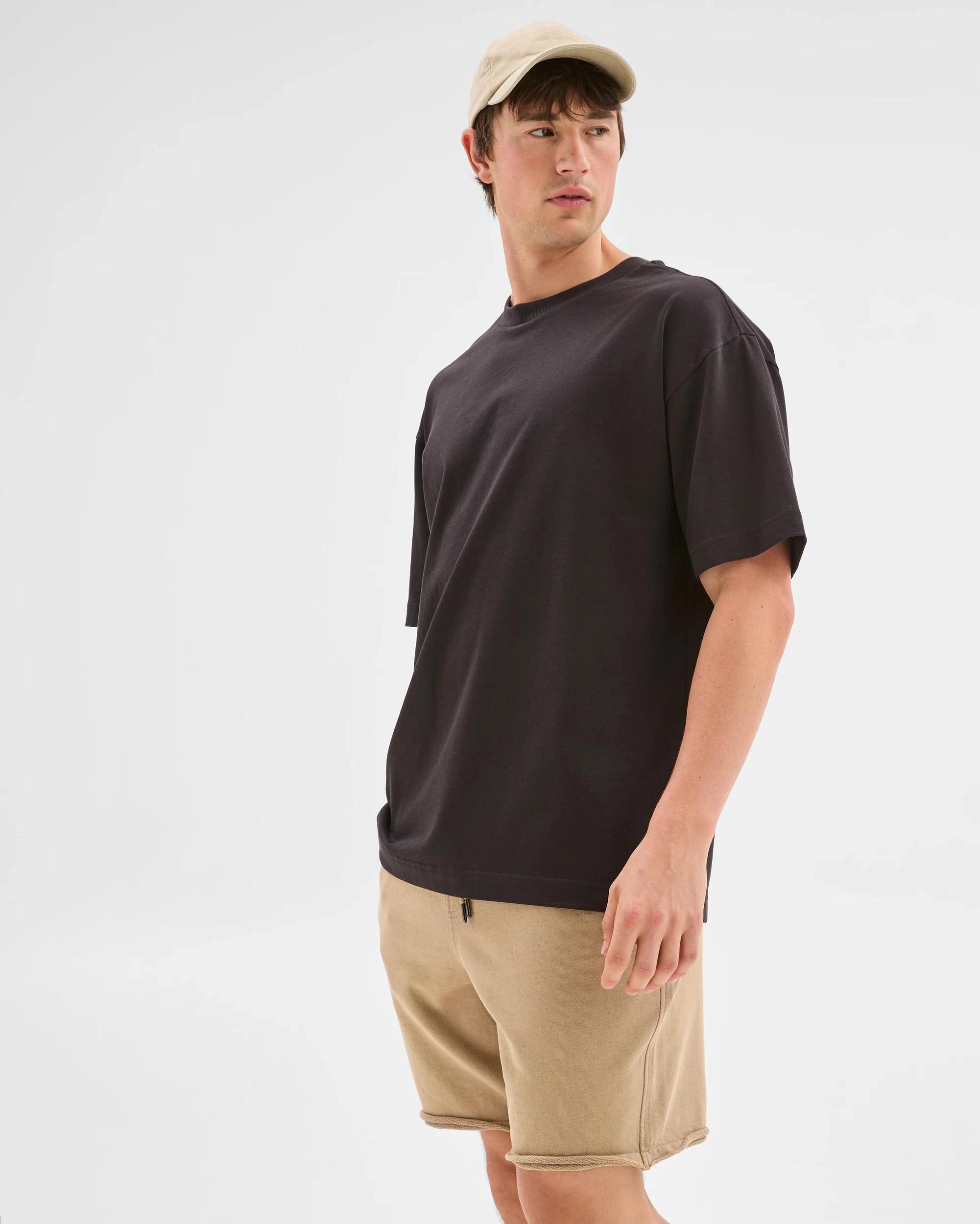 3 Commons Australian Cotton Fleece Shorts TAUPE, 3 of 5