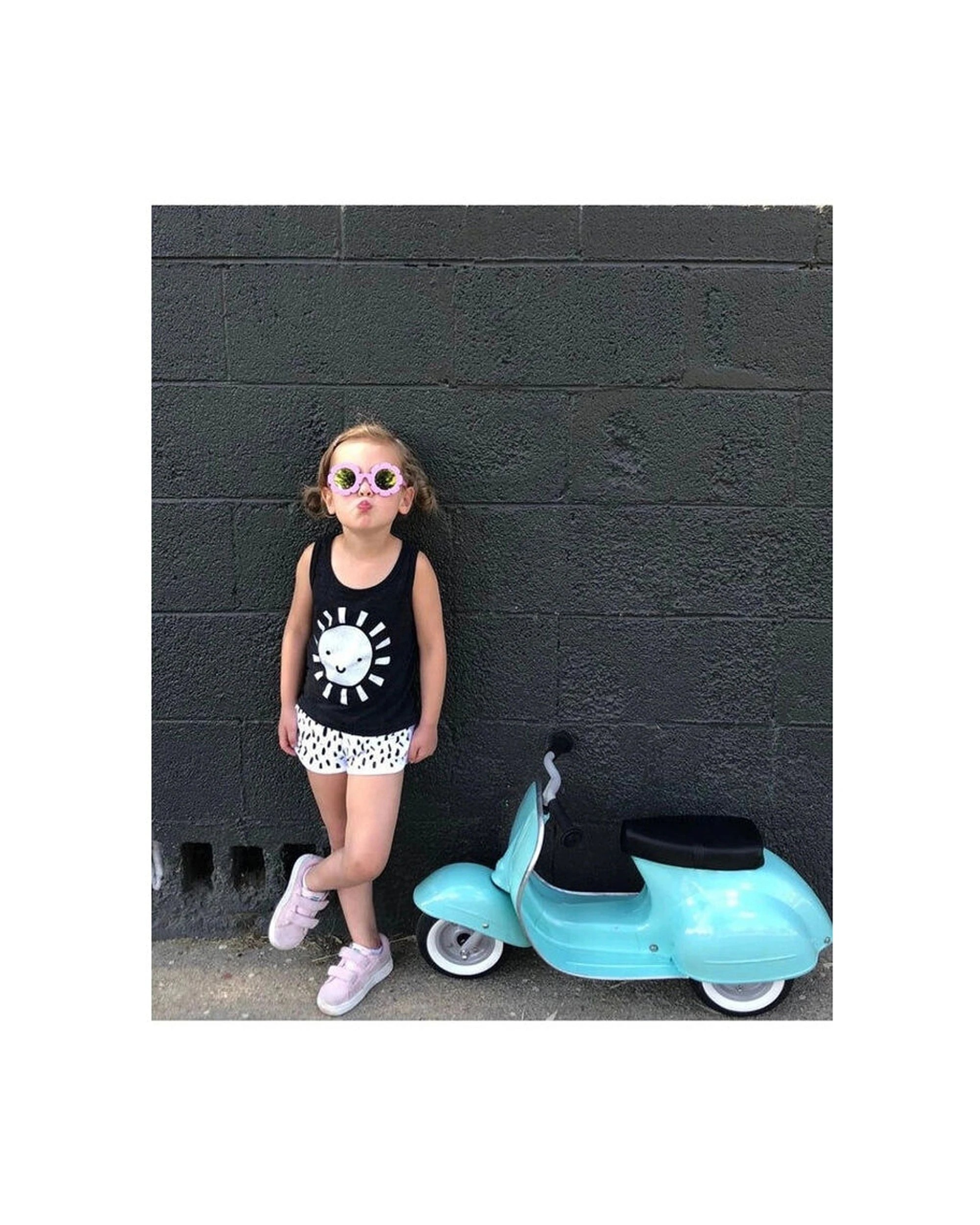 2 Ambosstoys Primo Ride-On Toy Kids Scooter Three Wheel Self-Propelled Metal Frame
 - plain, 2 of 6