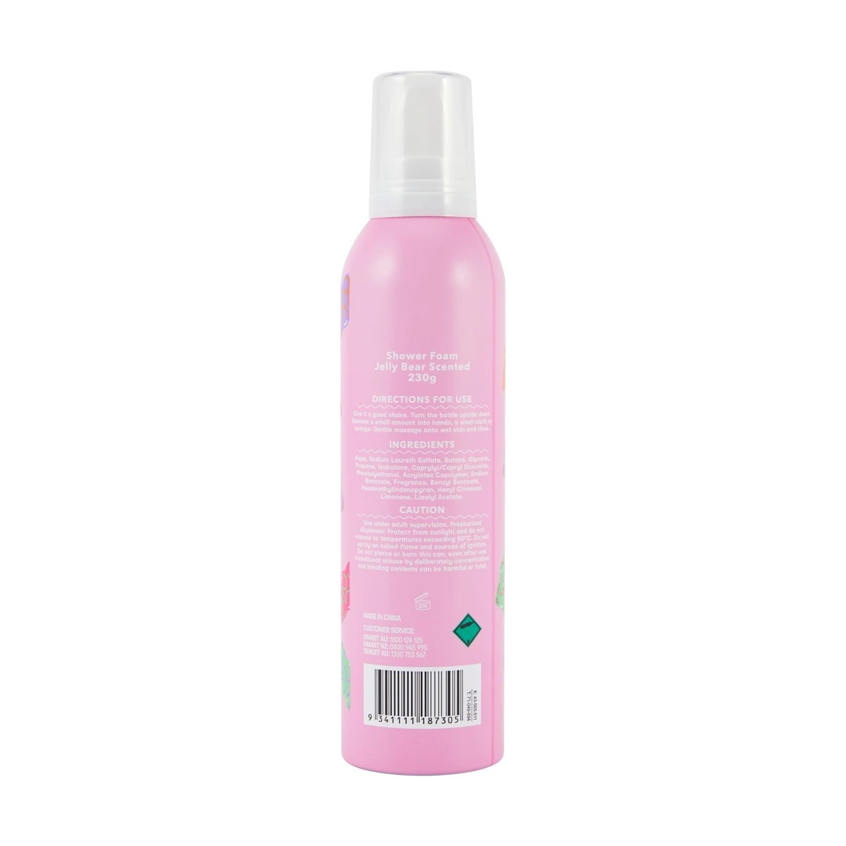 4 OXX Bodycare Shower Foam 230g - Jelly Bear Scented, 4 of 4