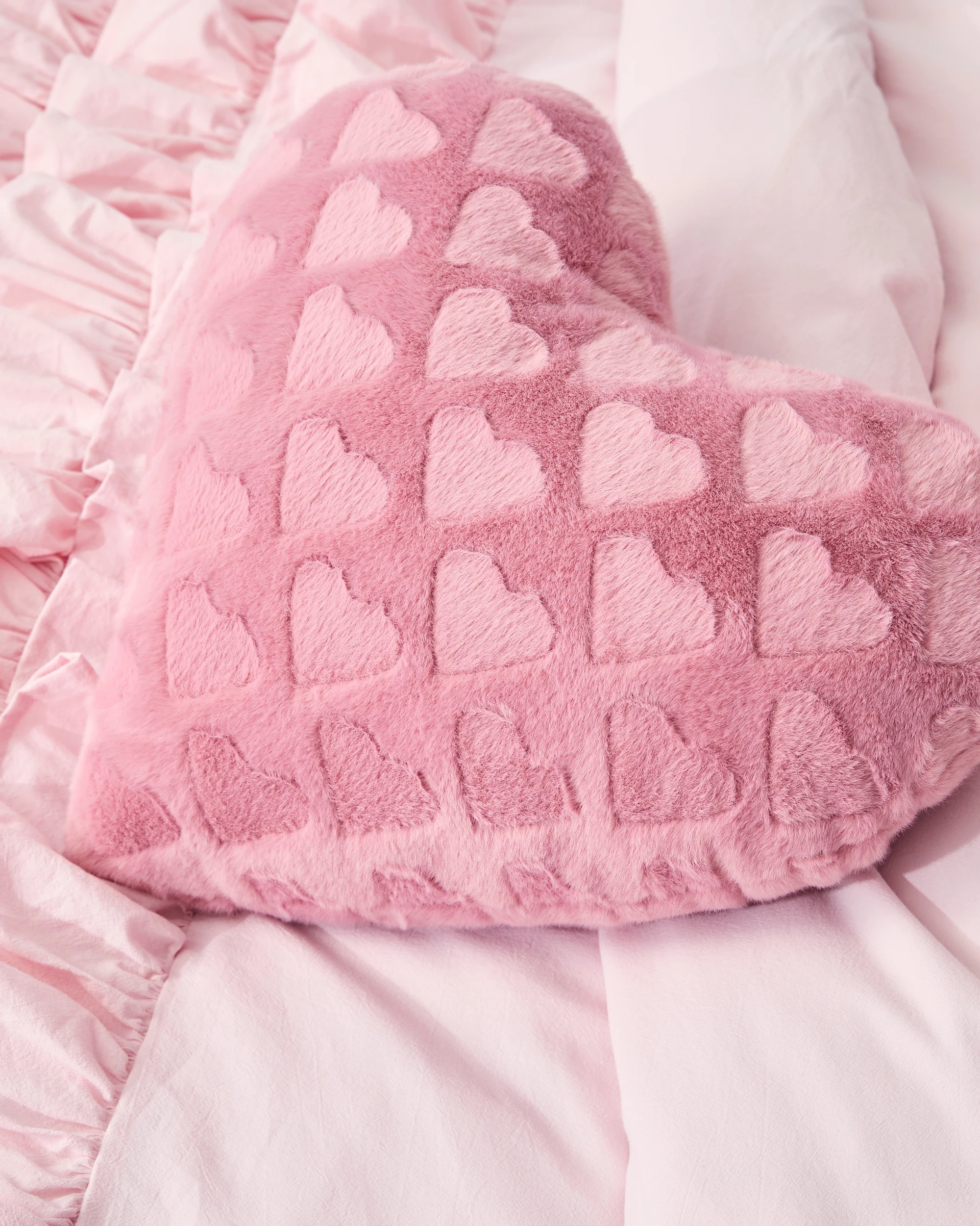 7 Target Chloe Ruffle Stonewash Cotton Quilt Cover Set - Single Bed - Pink, 7 of 10