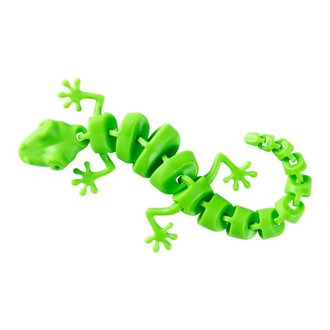 4 Sensory Gecko Fidget Toy Green, 4 of 4