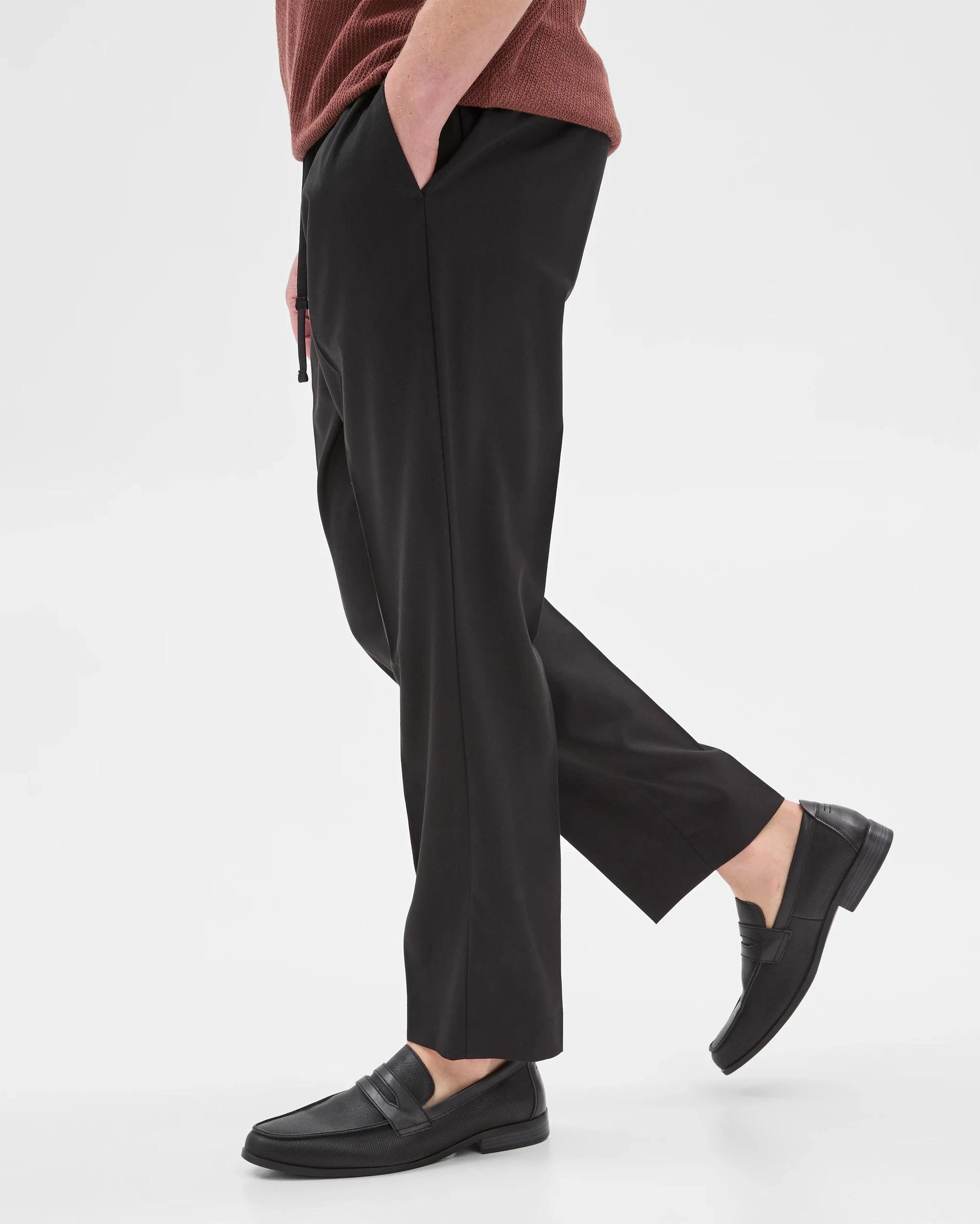7 Elasticated Waist Pants - Preview BLACK, 7 of 10