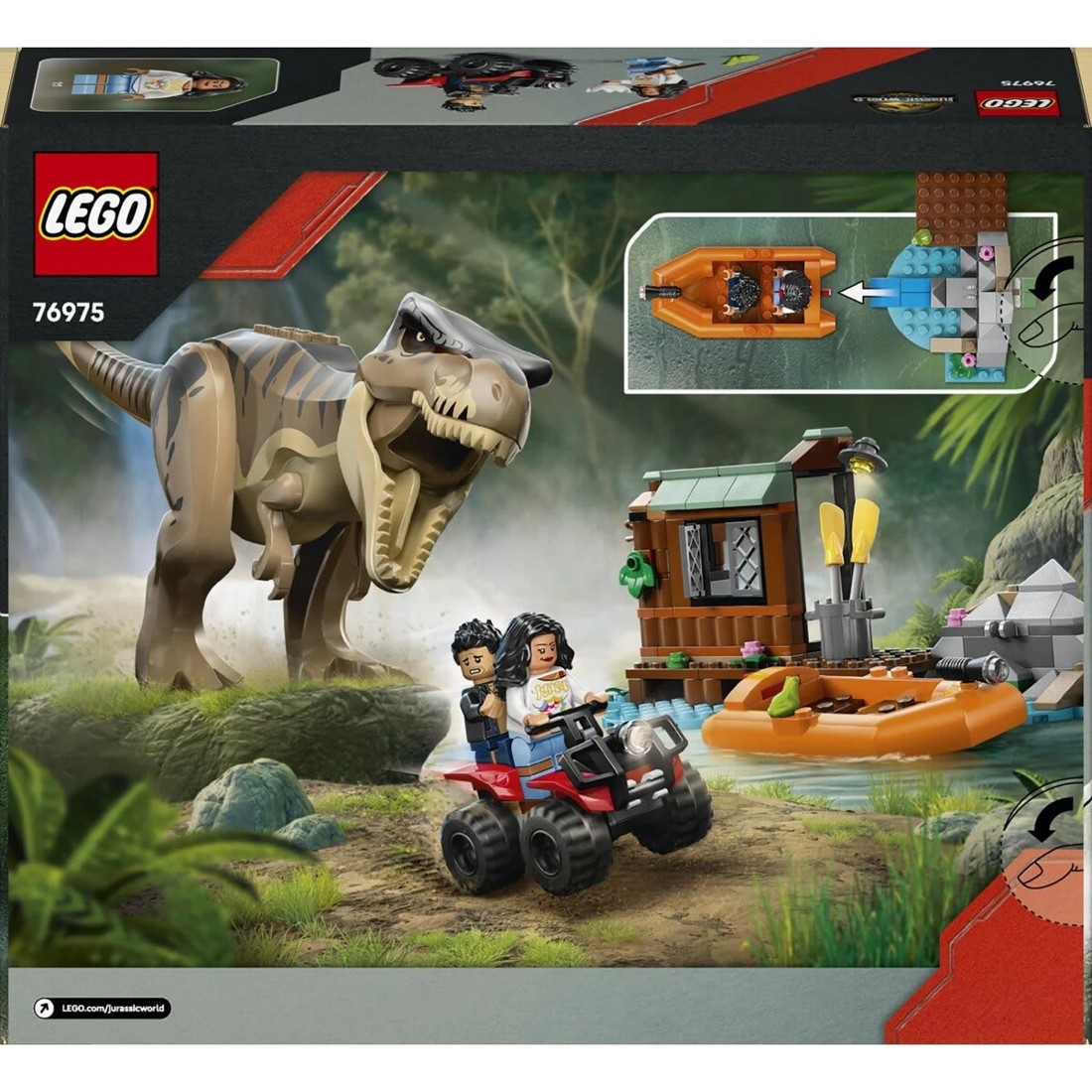10 LEGO Jurassic World T. rex River Escape 76975, 10 of 10