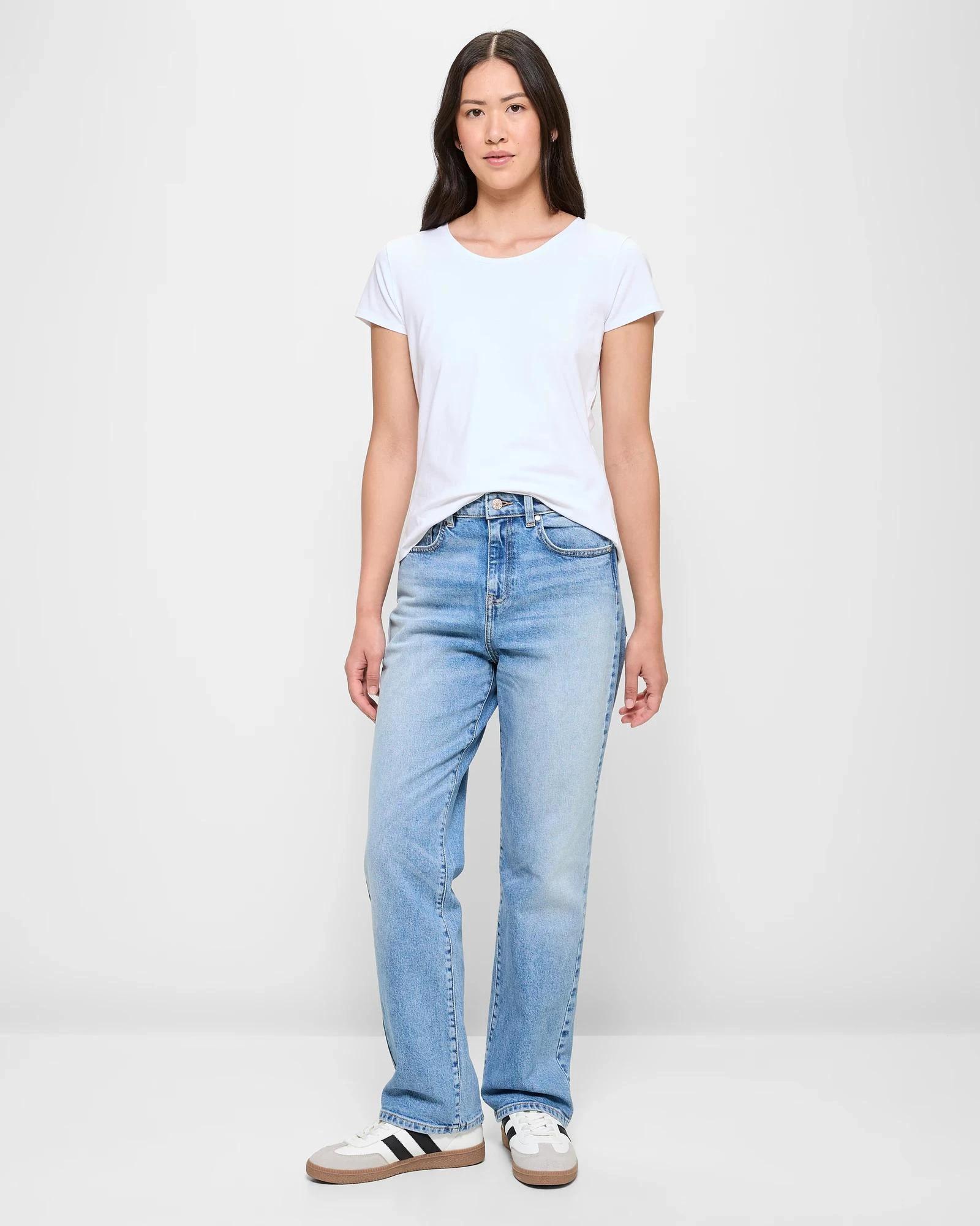 2 Target Australian Cotton Crew T-Shirt TRUE WHITE, 2 of 5