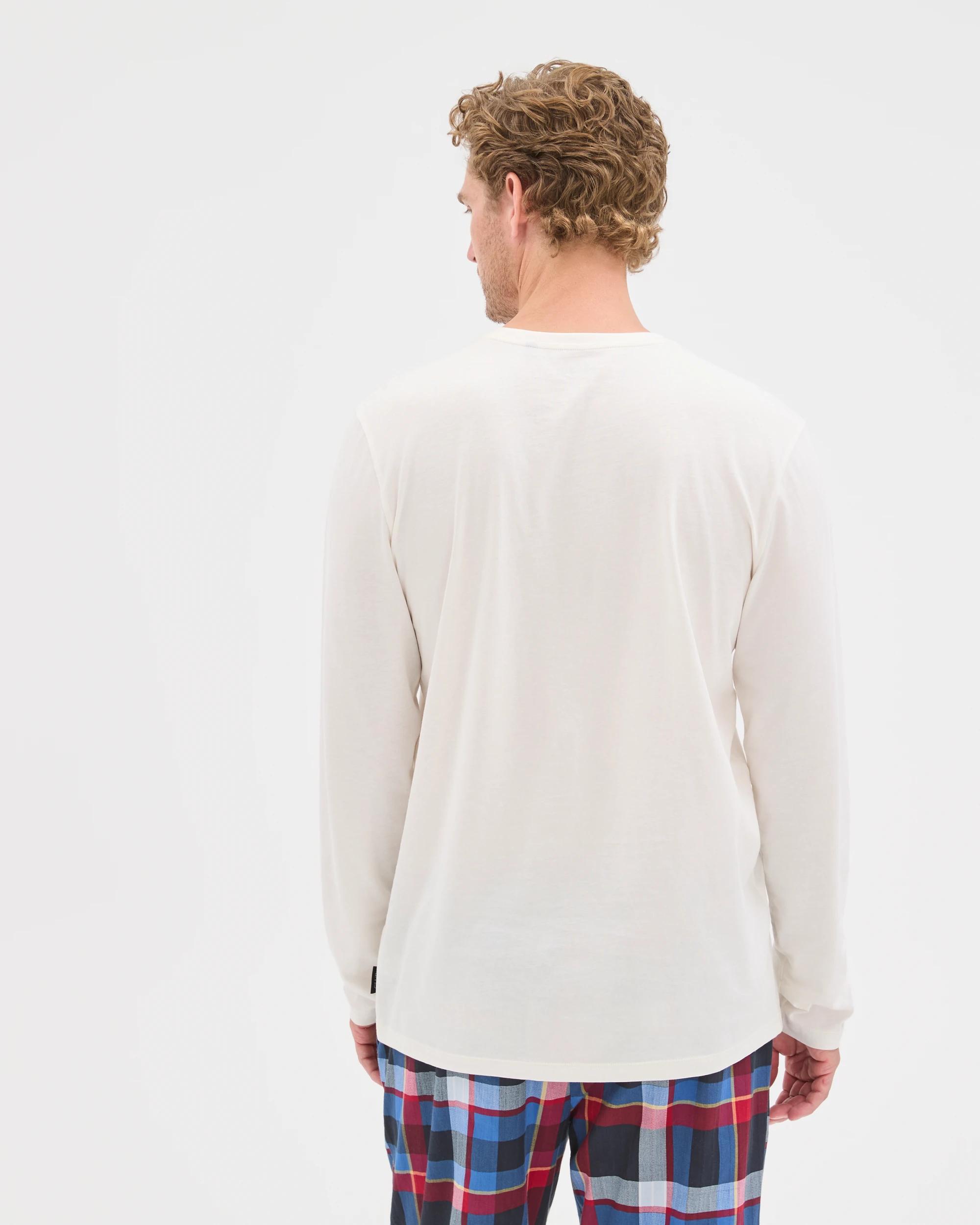 2 Maxx Australian Cotton Long Sleeve Sleep Top NEED COFFEE, 2 of 6