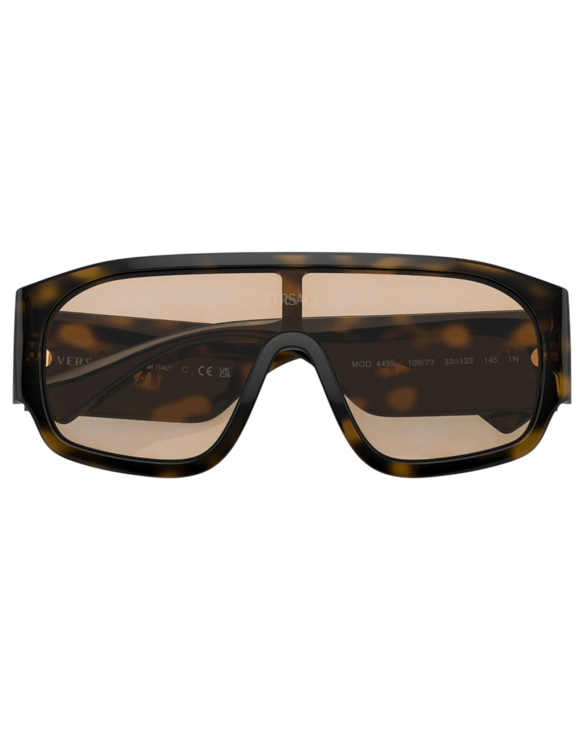 3 Versace Unisex Sunglasses VE4439 Fashion Spectacles Havana Light Brown Sunnies MULTI, 3 of 5