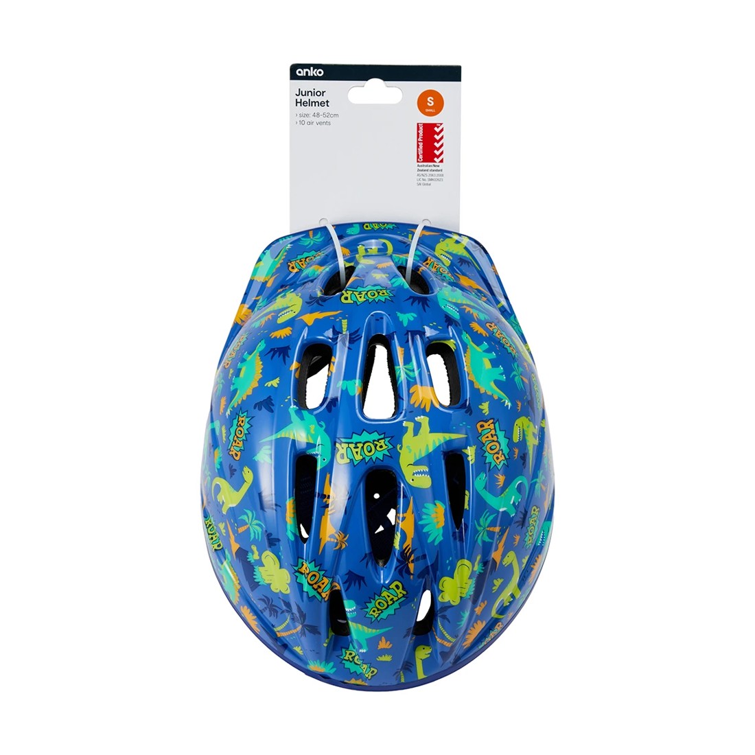 8 Junior Helmet - Small, Blue, 8 of 8